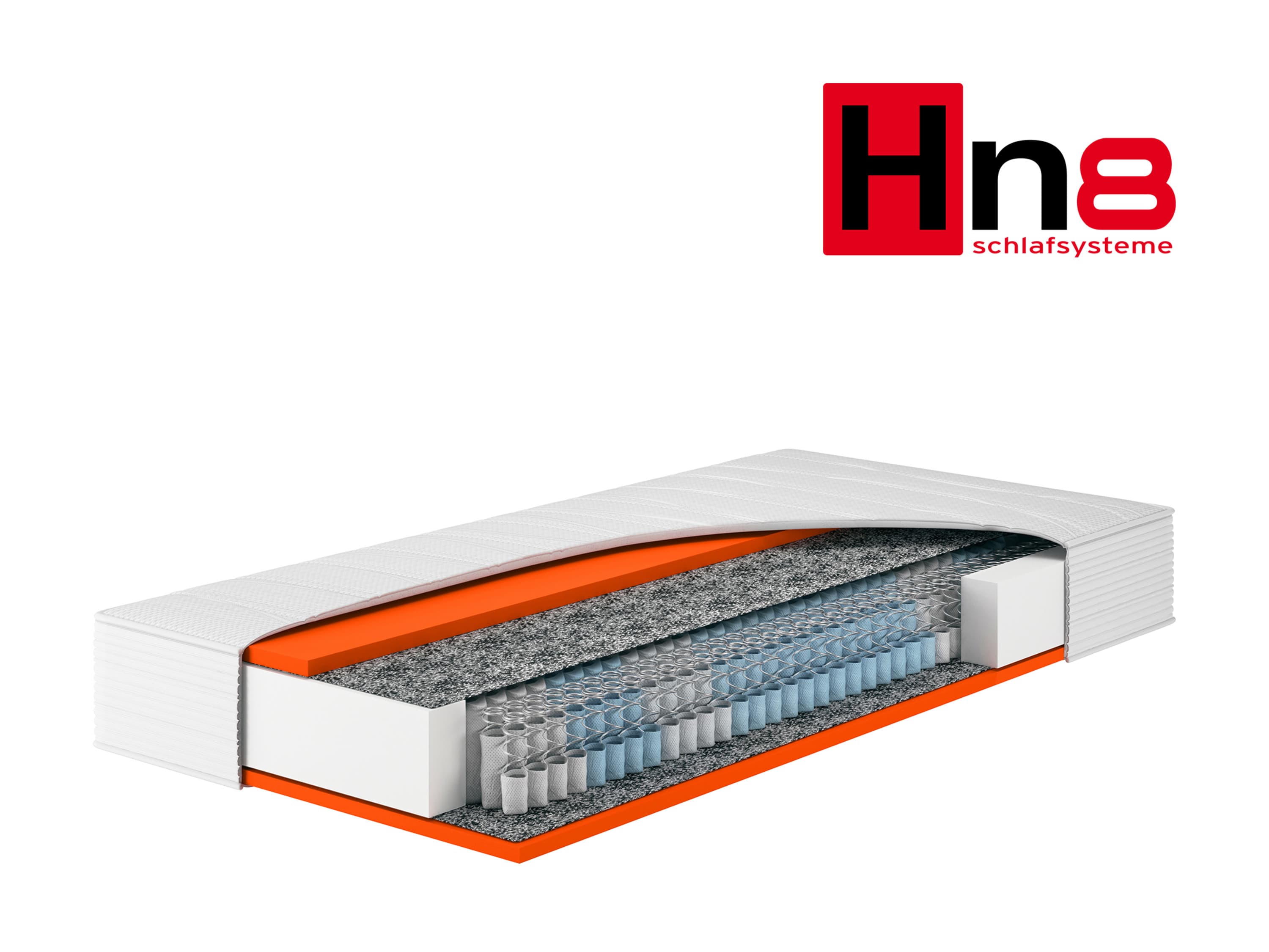 Hn8 Schlafsysteme 7-zónový taštičkový matrac Dynamic TFK (H4, 80 x 200)