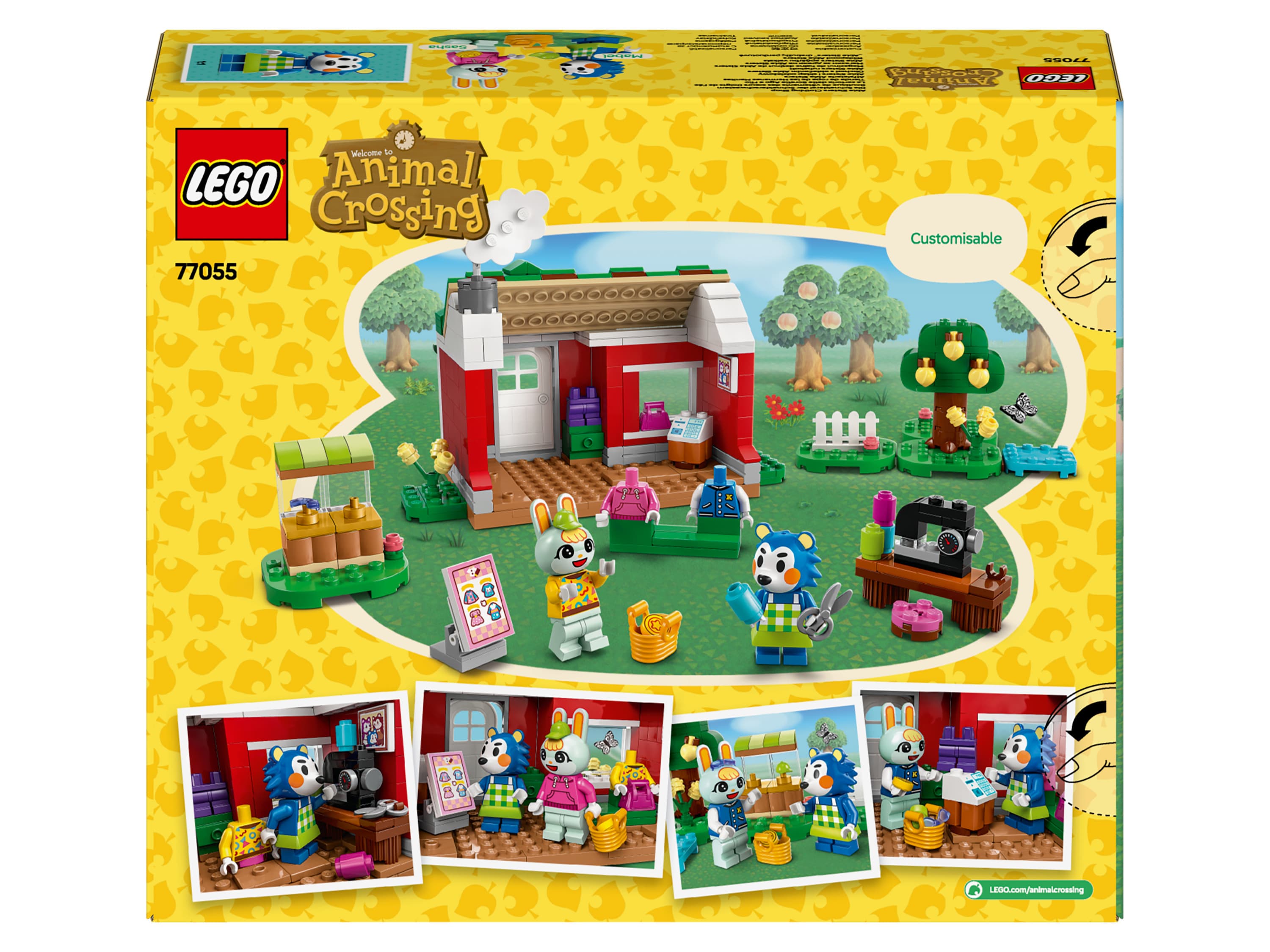 LEGO® Animal Crossing 77055 Obchod s oblečením Able Sisters