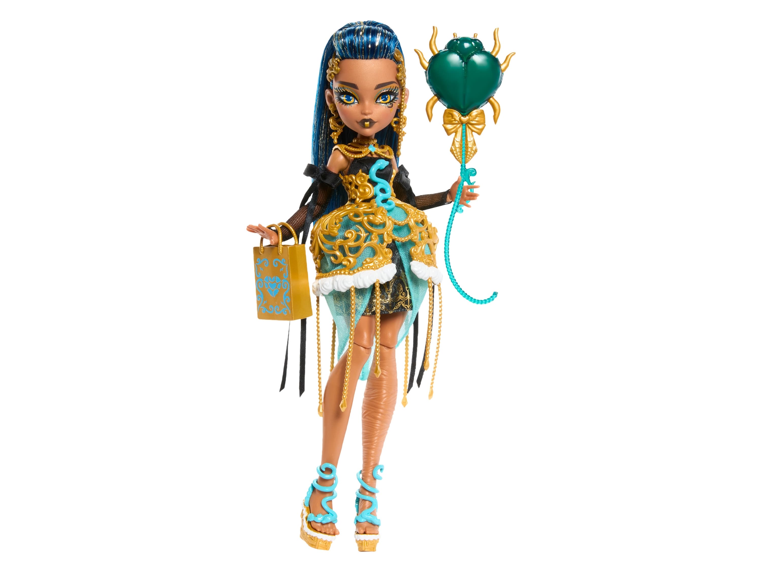 MATTEL Figúrka Monster High „Strašidelne krásne narodeniny“ (Cleo)