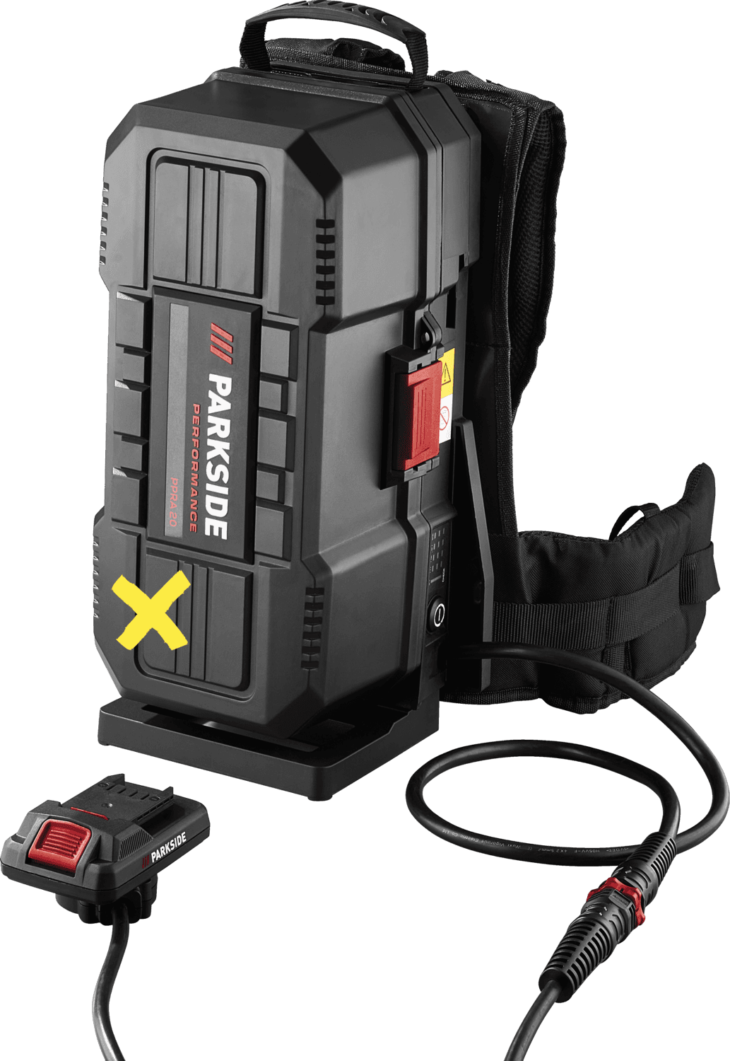 PARKSIDE PERFORMANCE® Ruksak na akumulátory 20 V/40 V PPRA 20 B1 – bez akumulátora