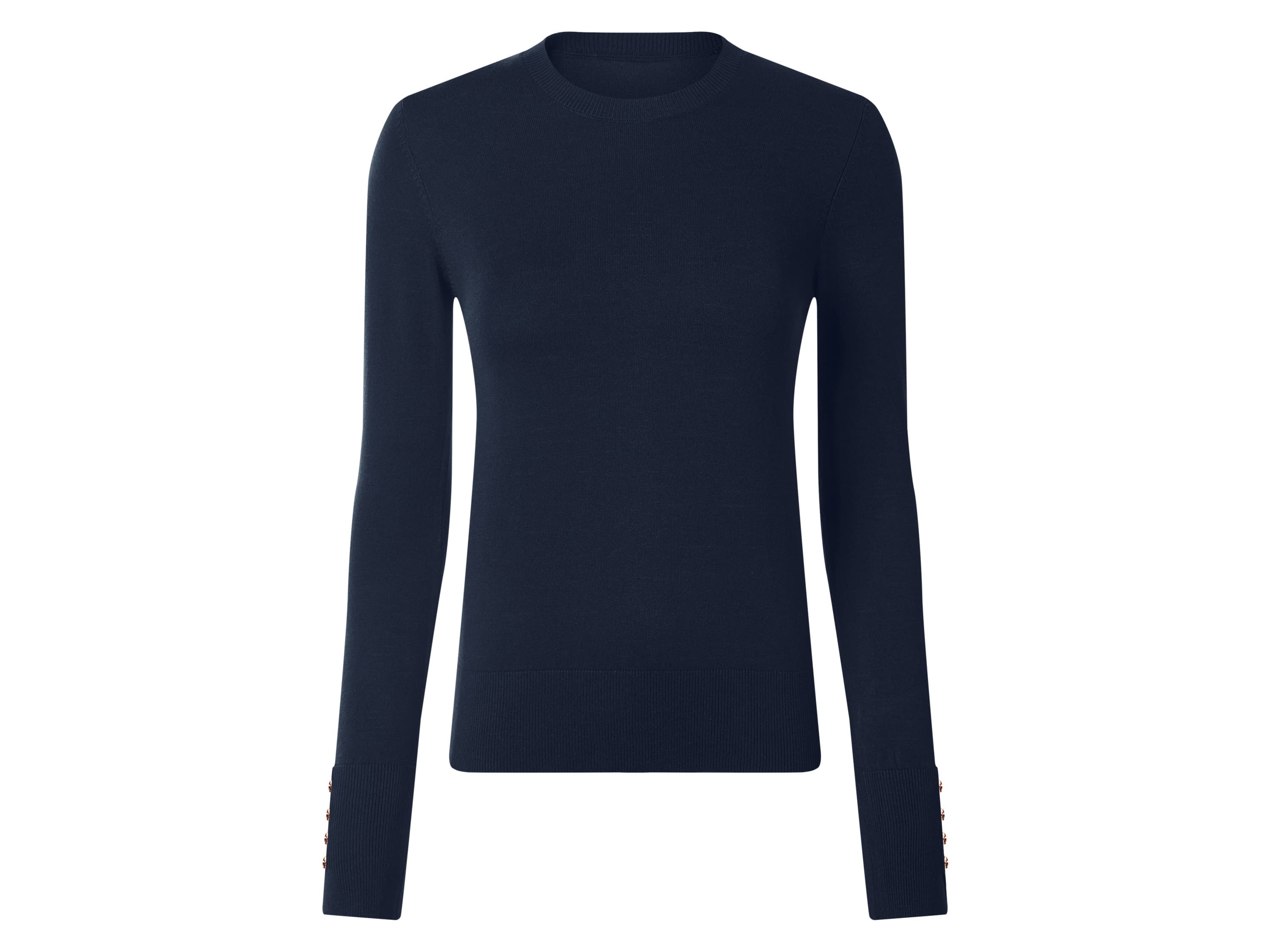esmara® Dámsky pulóver (navy modrá, S (36/38))