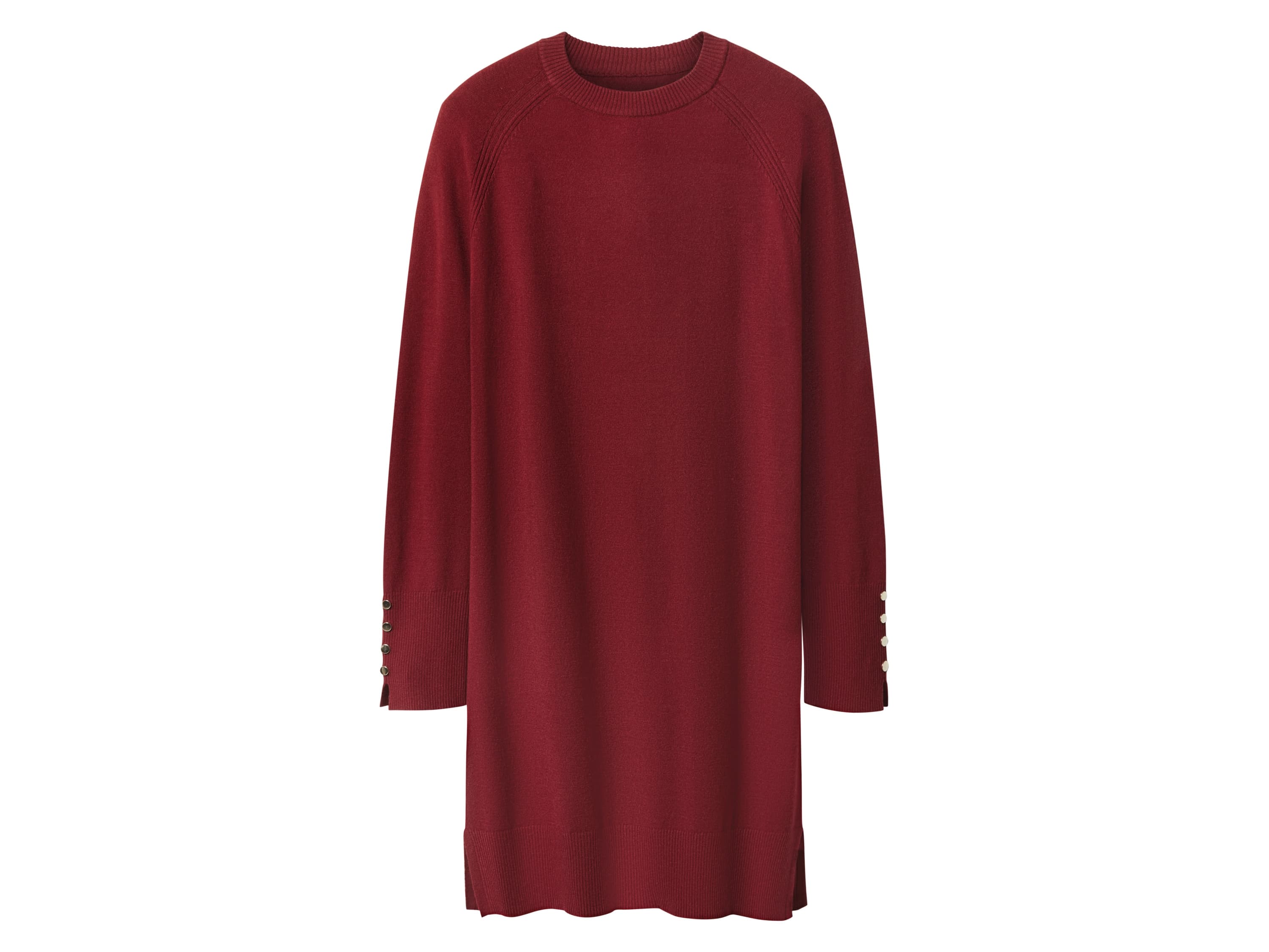 esmara® Dámske pletené šaty (červená, S (36/38)) 1