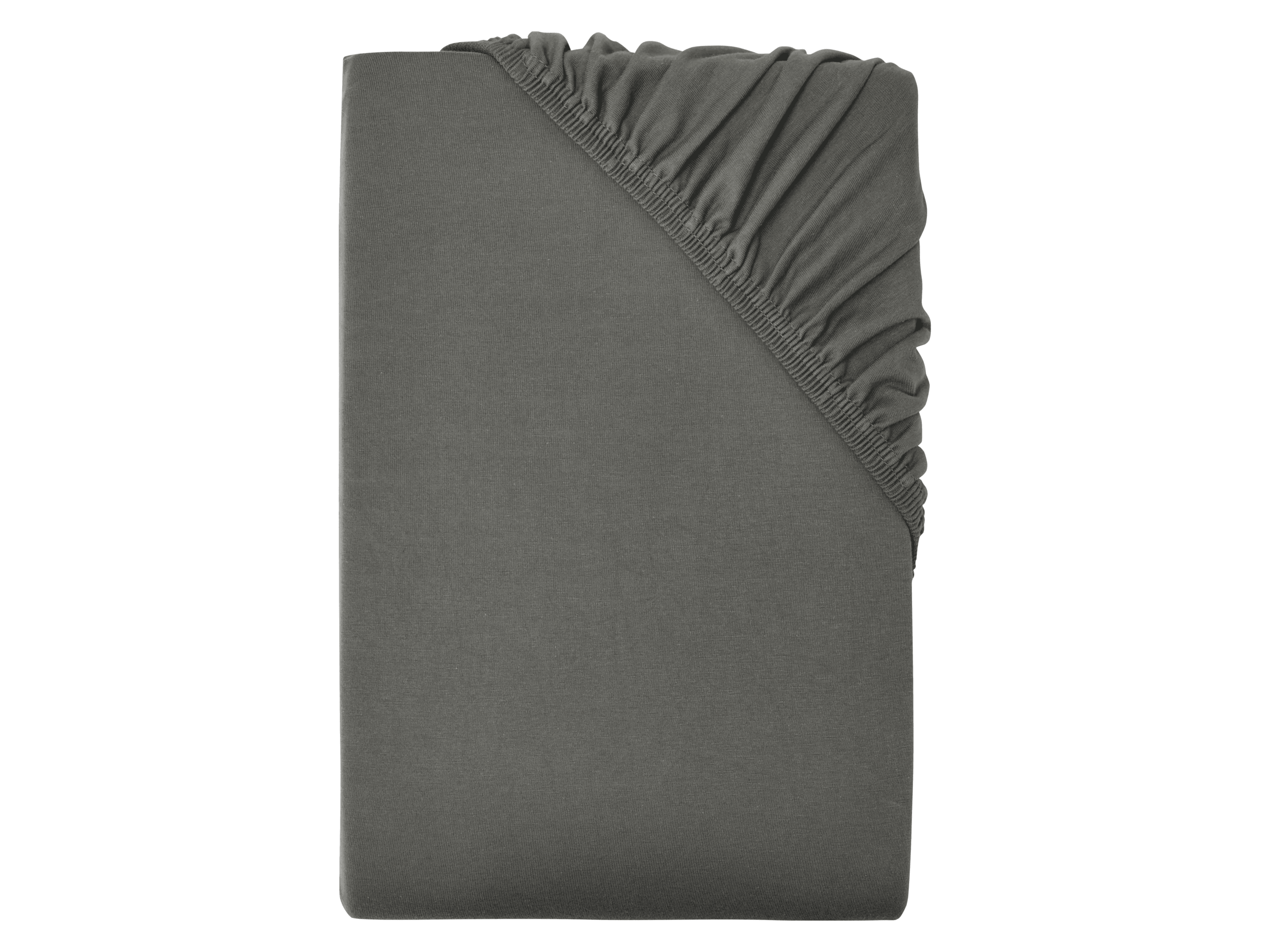 LIVARNO home Napínacia džersejová plachta, 90 – 100 x 200 cm (sivá) 1