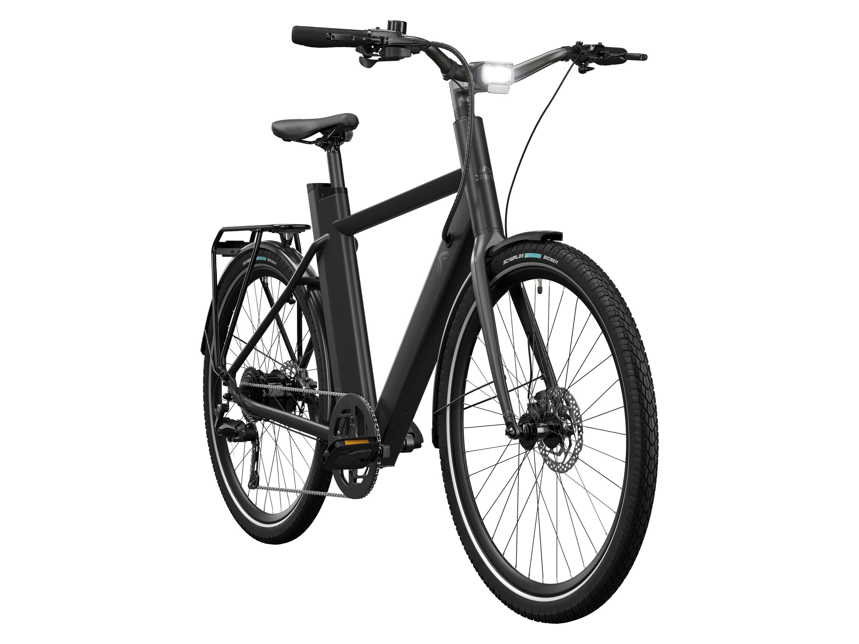 CRIVIT Mestský elektrobicykel X.3 Shimano CUES (čierna)
