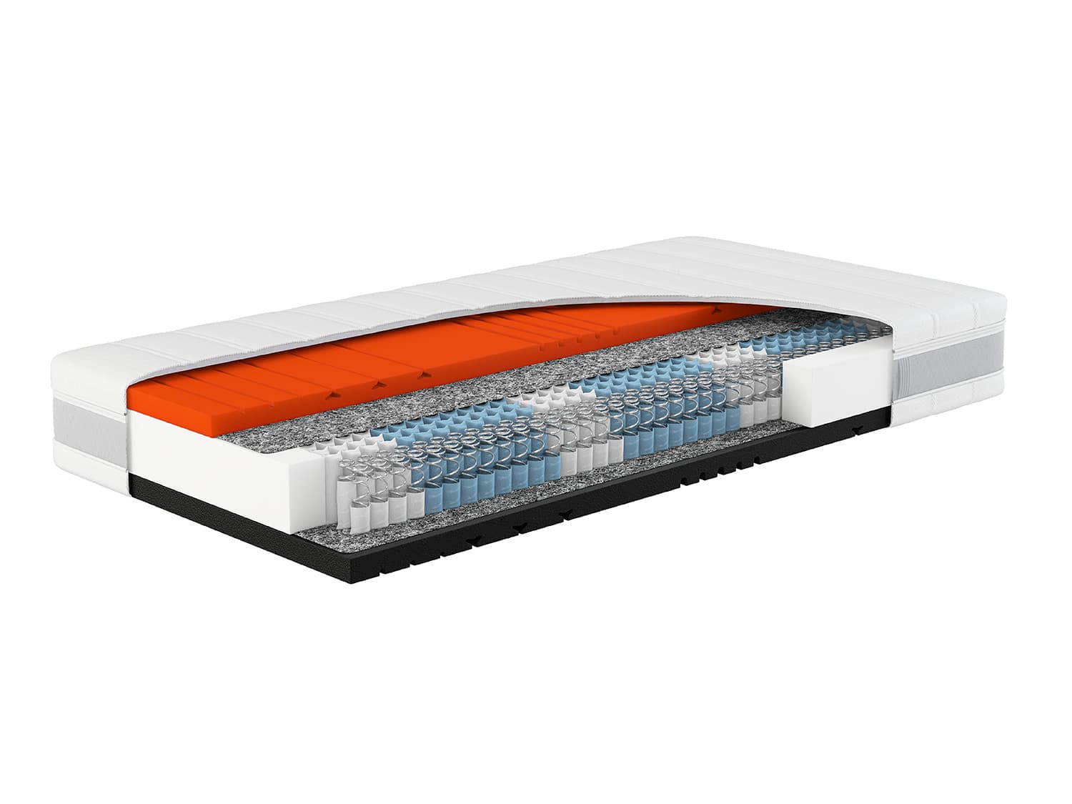Hn8 Schlafsysteme 7-zónový matrac s taštičkovými pružinami Sleep Balance (H2/H3, 100 x 200 cm)
