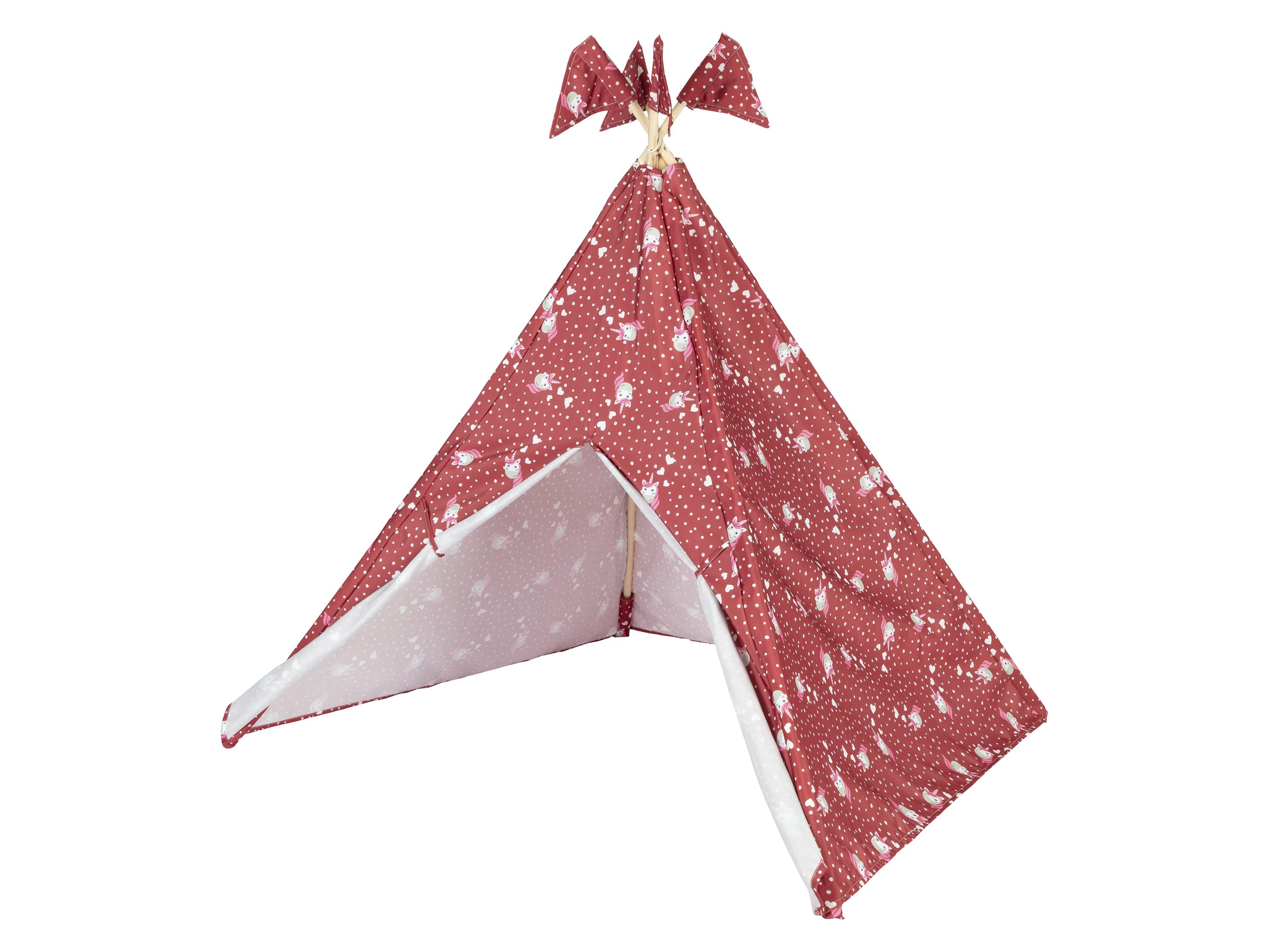 lupilu® Detský stan Teepee (červená) 1
