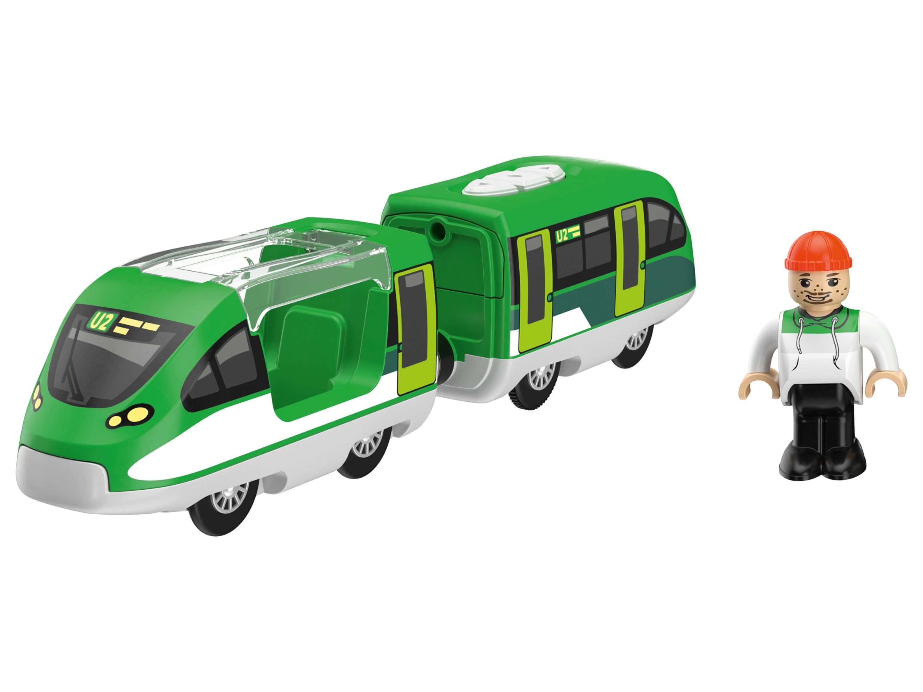 lupilu® Elektrická lokomotíva so svetlom a zvukom (osobný vlak)