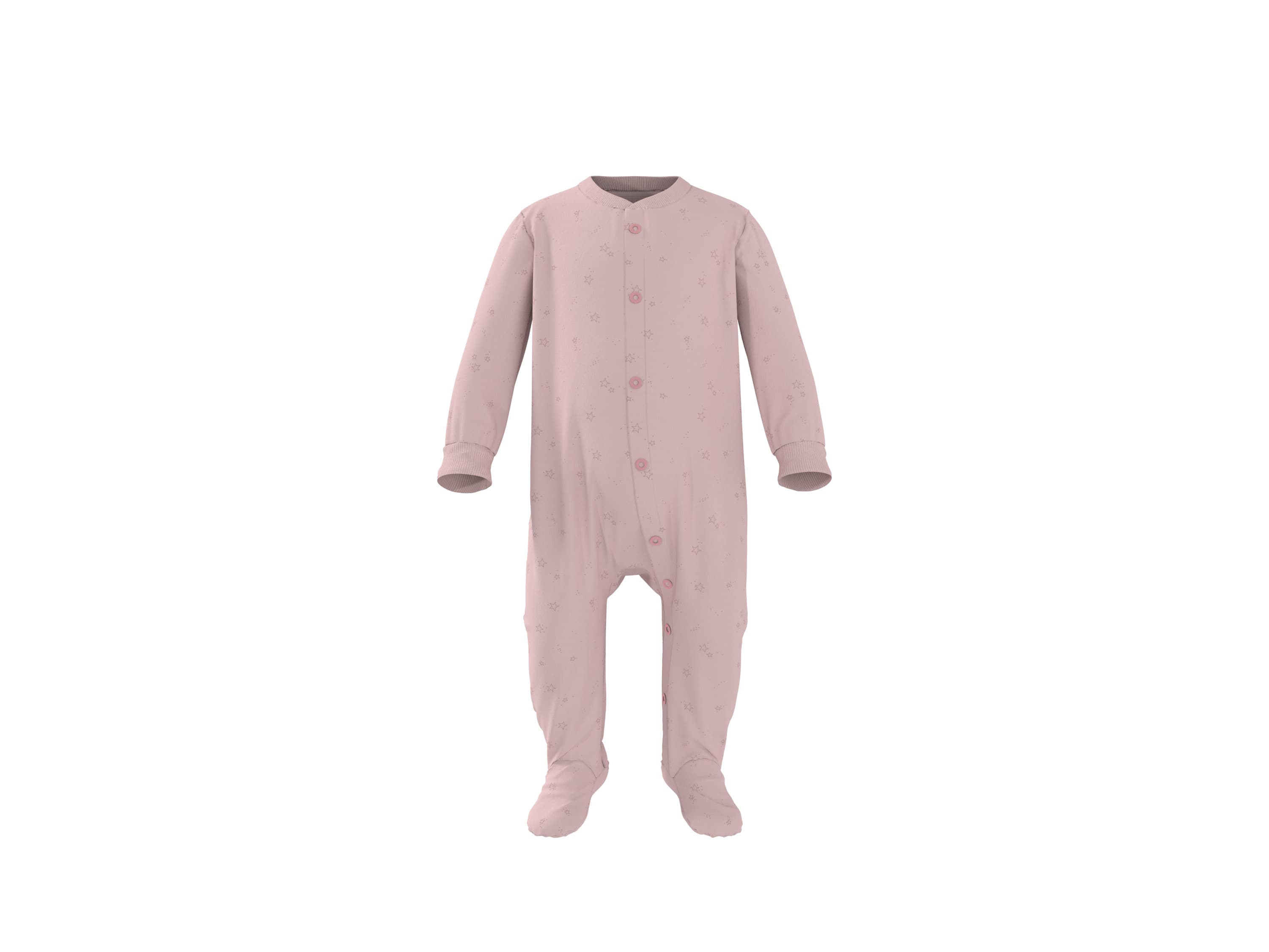 lupilu® Overal na spanie pre bábätká (ružová, 86/92) 1