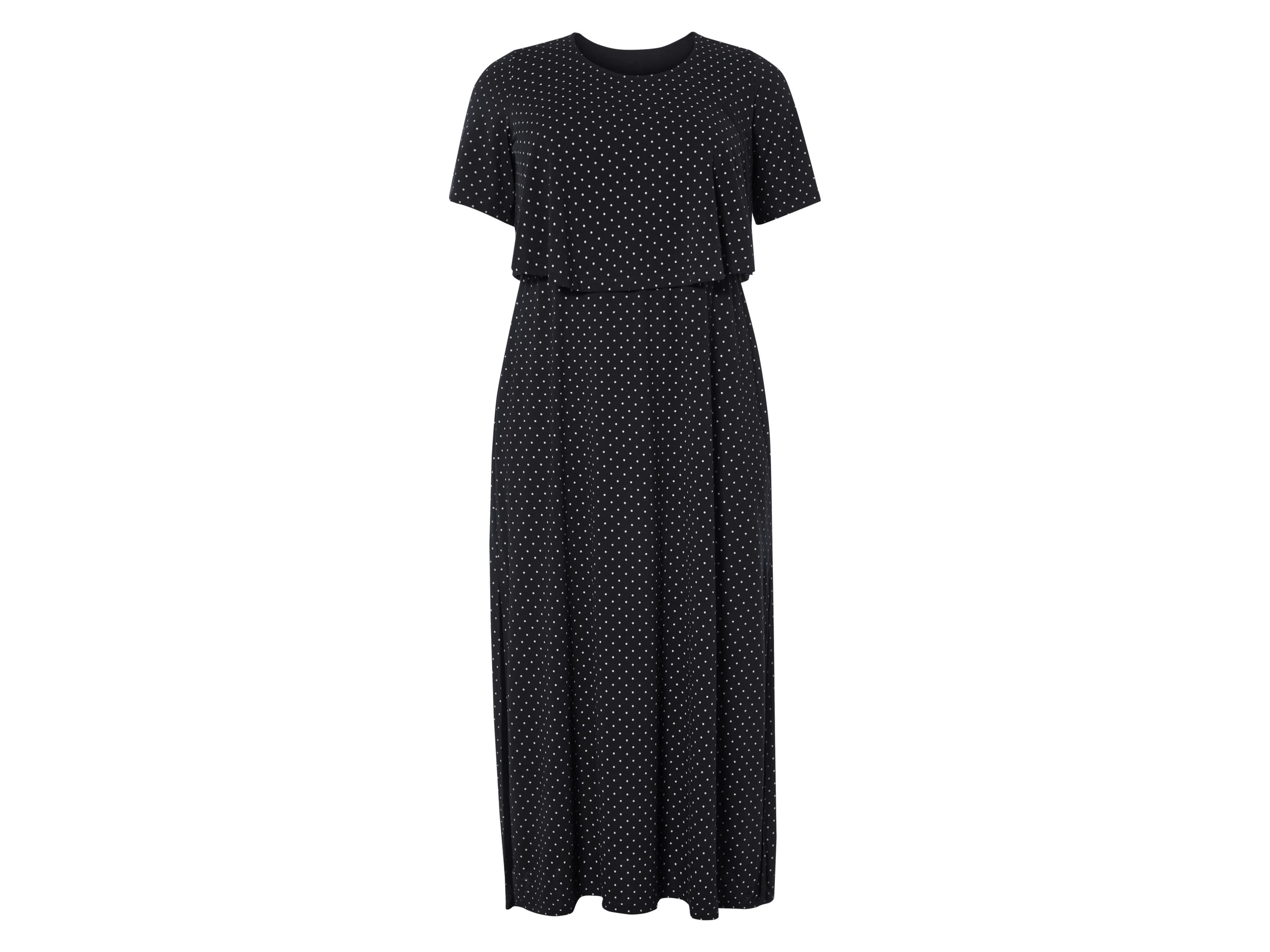 esmara® Dámske maxišaty XXL (čierna, XL (48/50)) 1