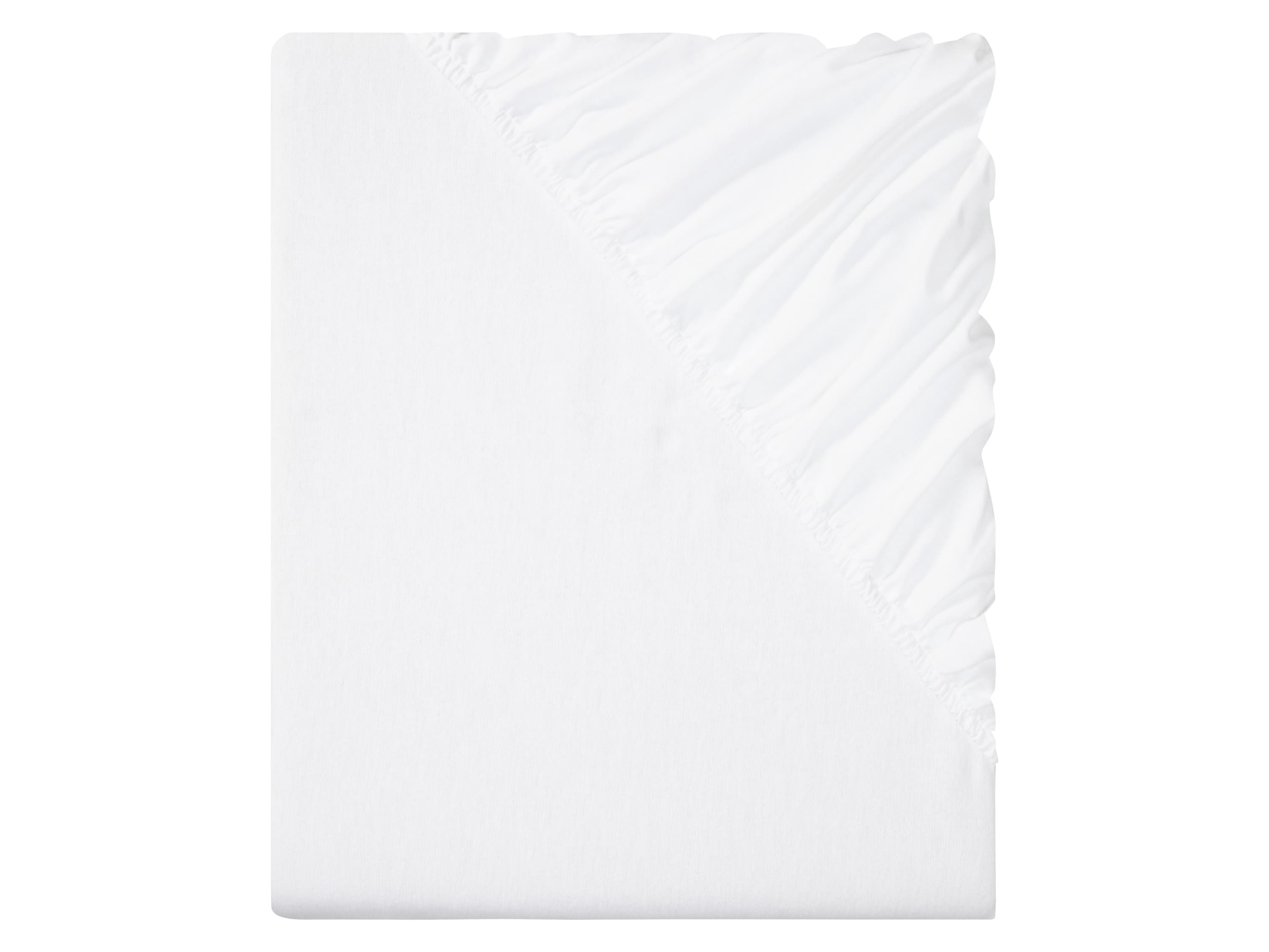 LIVARNO home Napínacia plachta, 90 – 100 x 200 cm (biela)