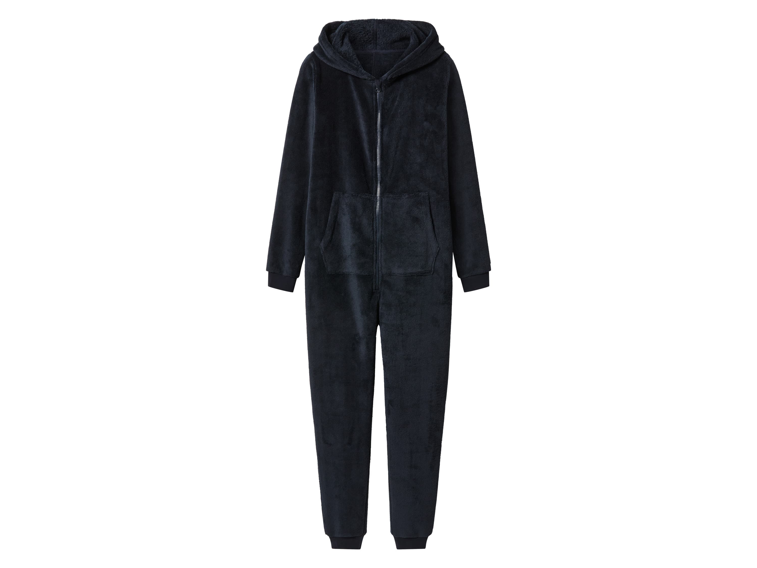 esmara® Detský plyšový overal (navy modrá, 134/140)