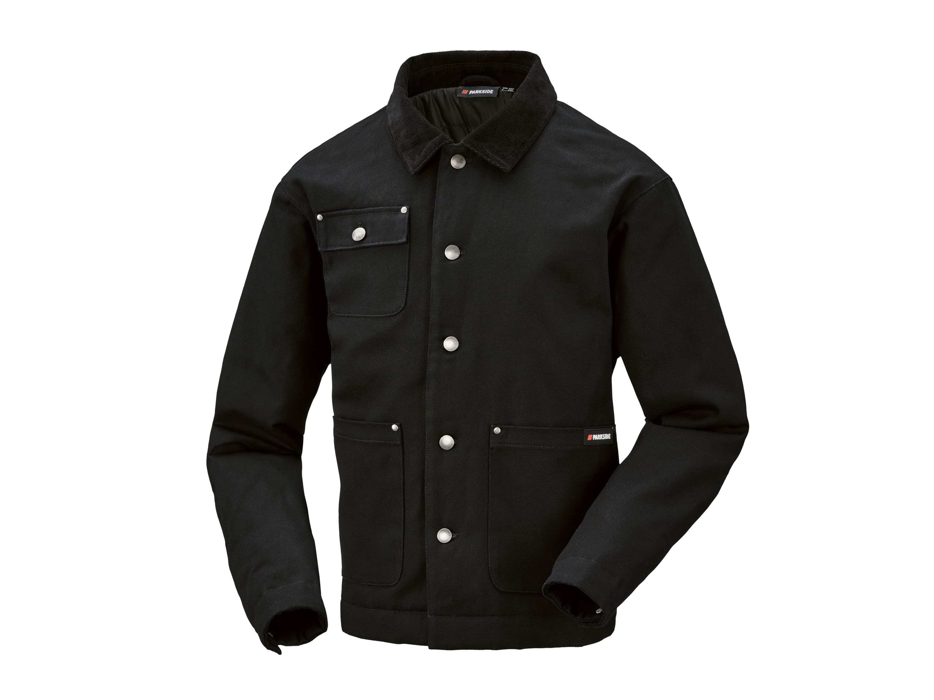PARKSIDE® Pánska pracovná bunda (čierna, S (44/46))