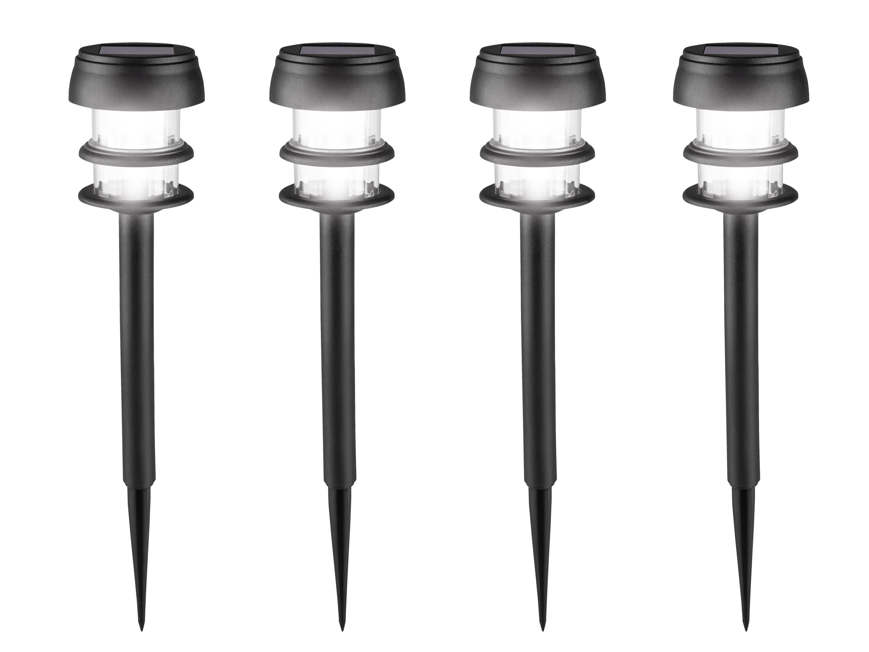 LIVARNO® Solárne LED svietidlá, 4 kusy (úzky tvar) 1
