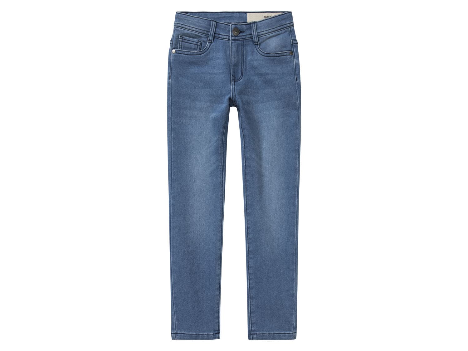 pepperts!® Chlapčenské teplákové rifle „Skinny fit" (152, modrá) 1