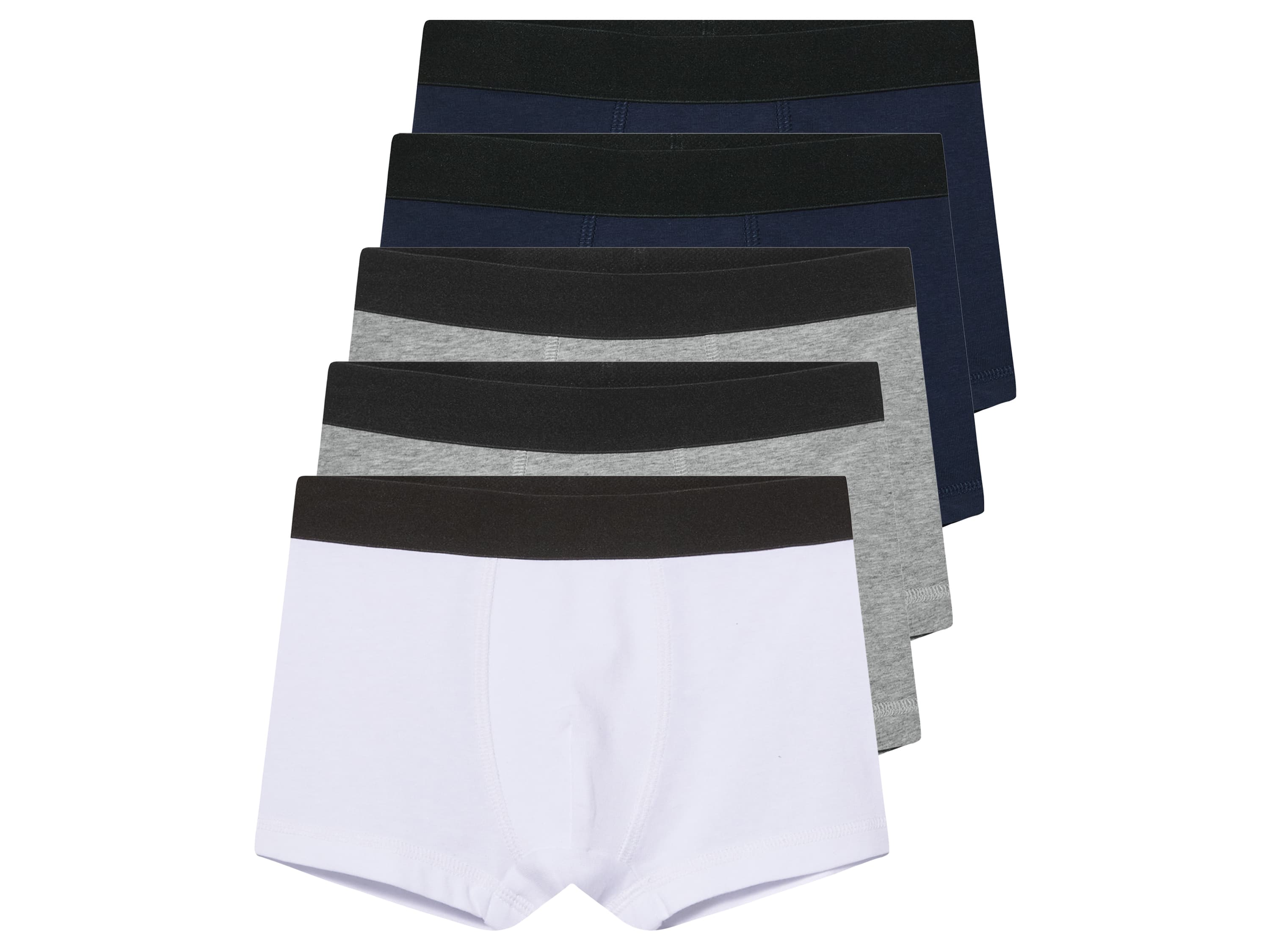 lupilu® Chlapčenské boxerky, 5 kusov (navy modrá/sivá/biela, 98/104) 1