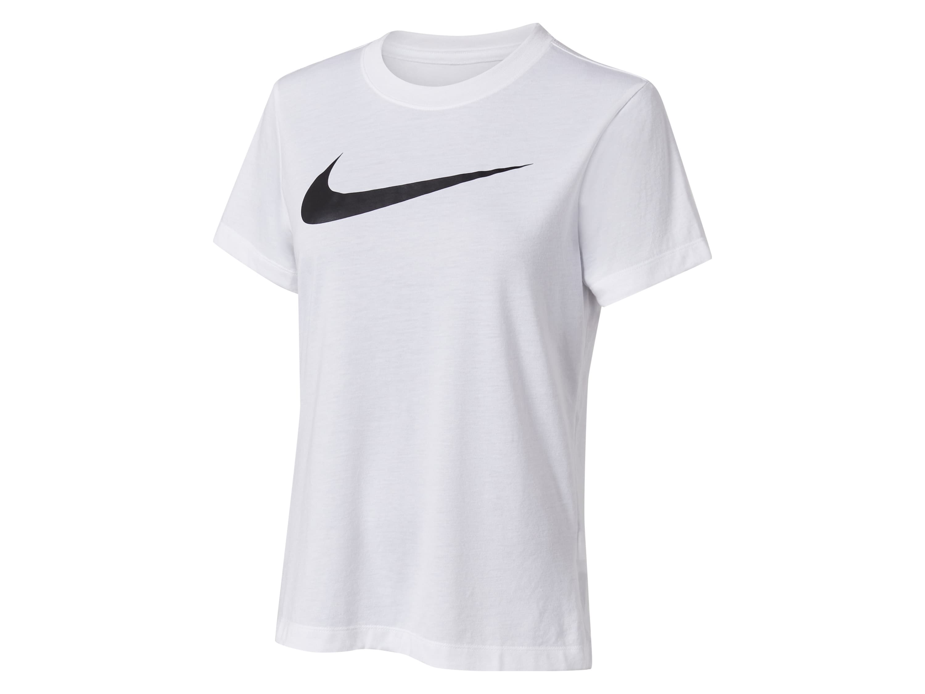 Nike Dámske tričko s technológiou Dri-FIT (biela, S)