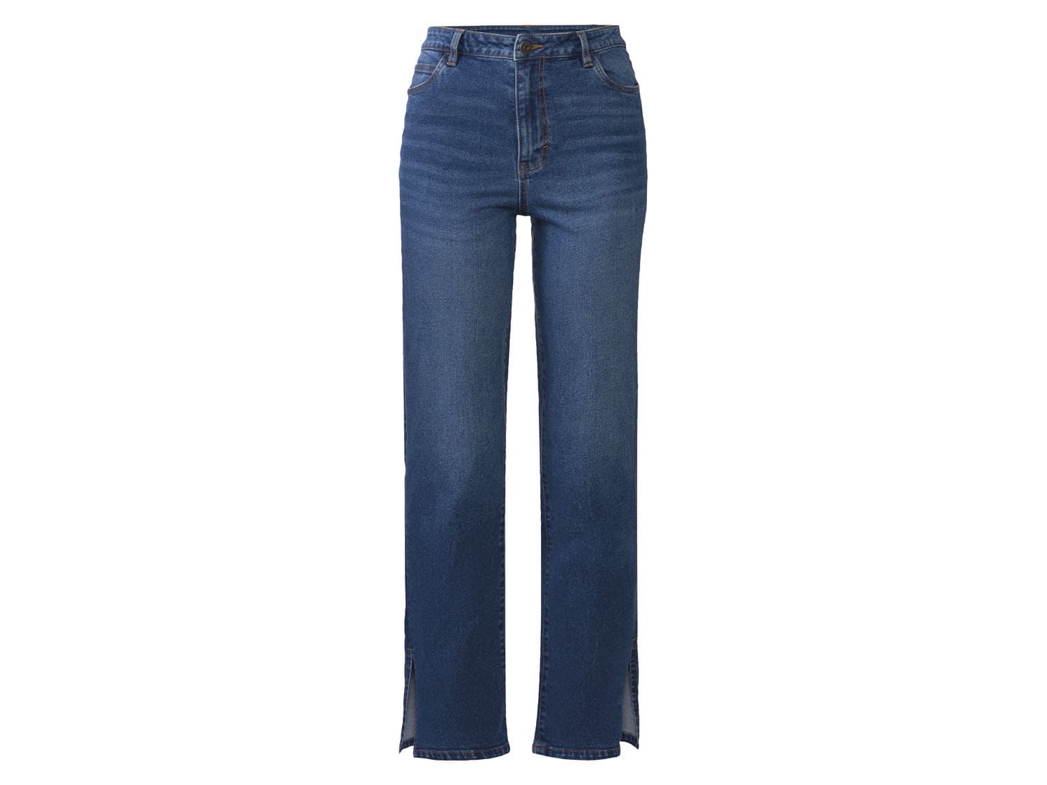 esmara® Dámske rifle (tmavomodrý denim, 36)