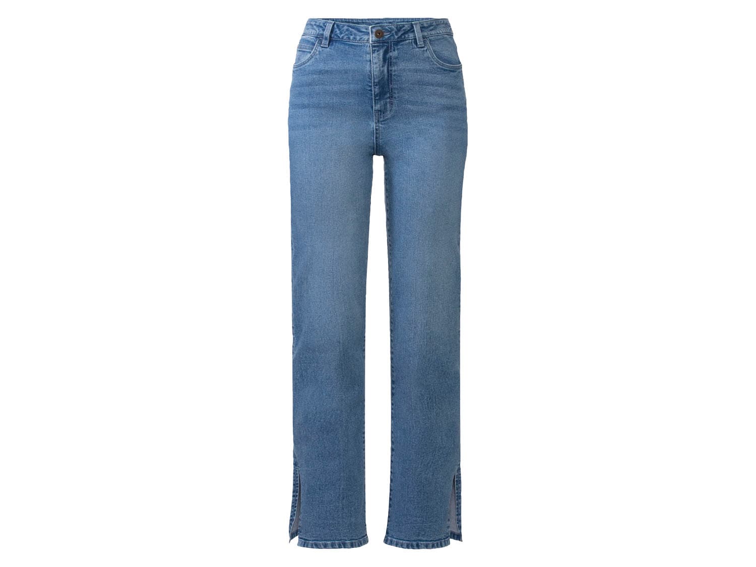 esmara® Dámske rifle (modrý denim, 34) 1