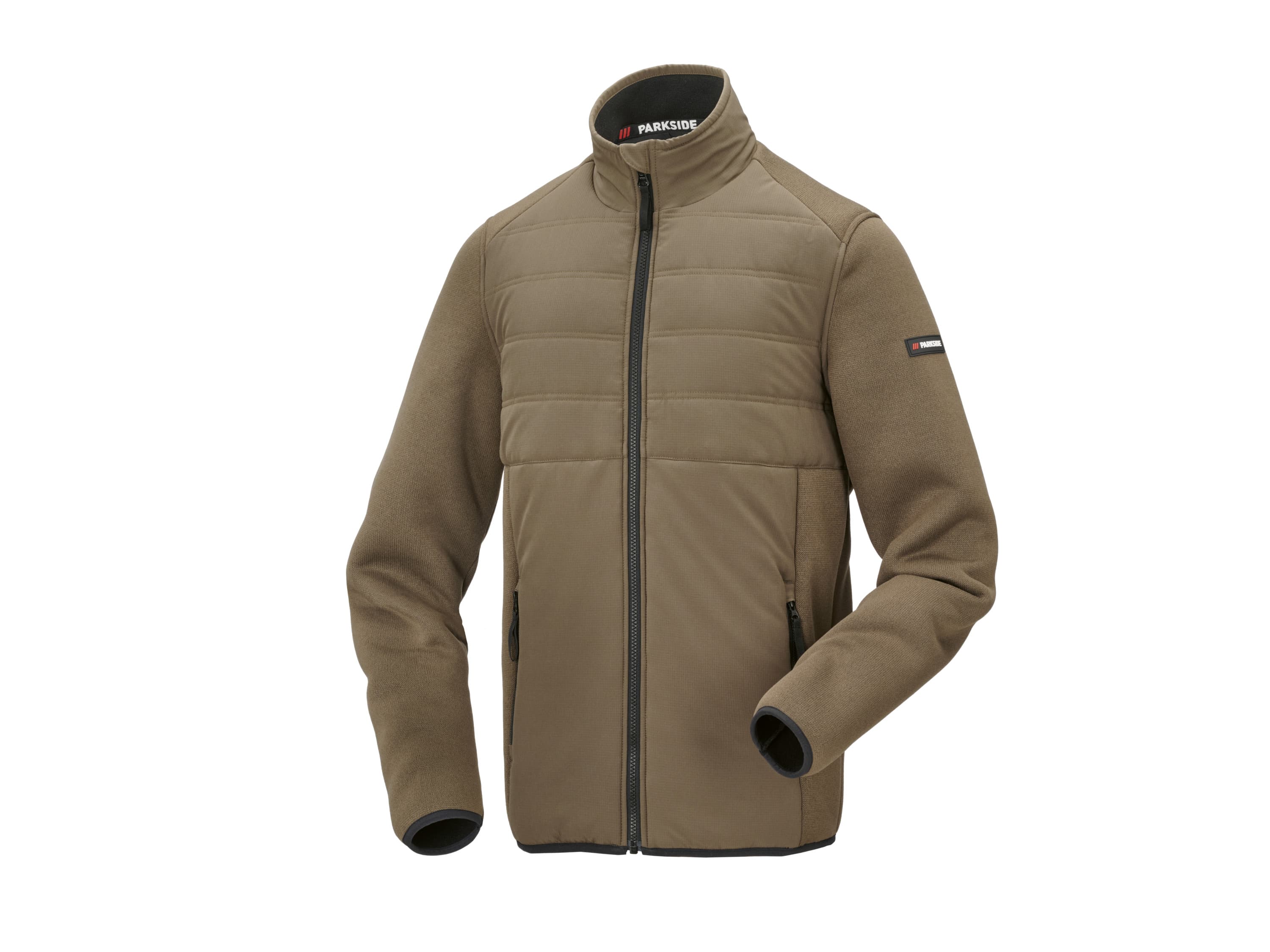 PARKSIDE® Pánska pracovná bunda s podšívkou (kaki, L (52/54)) 1