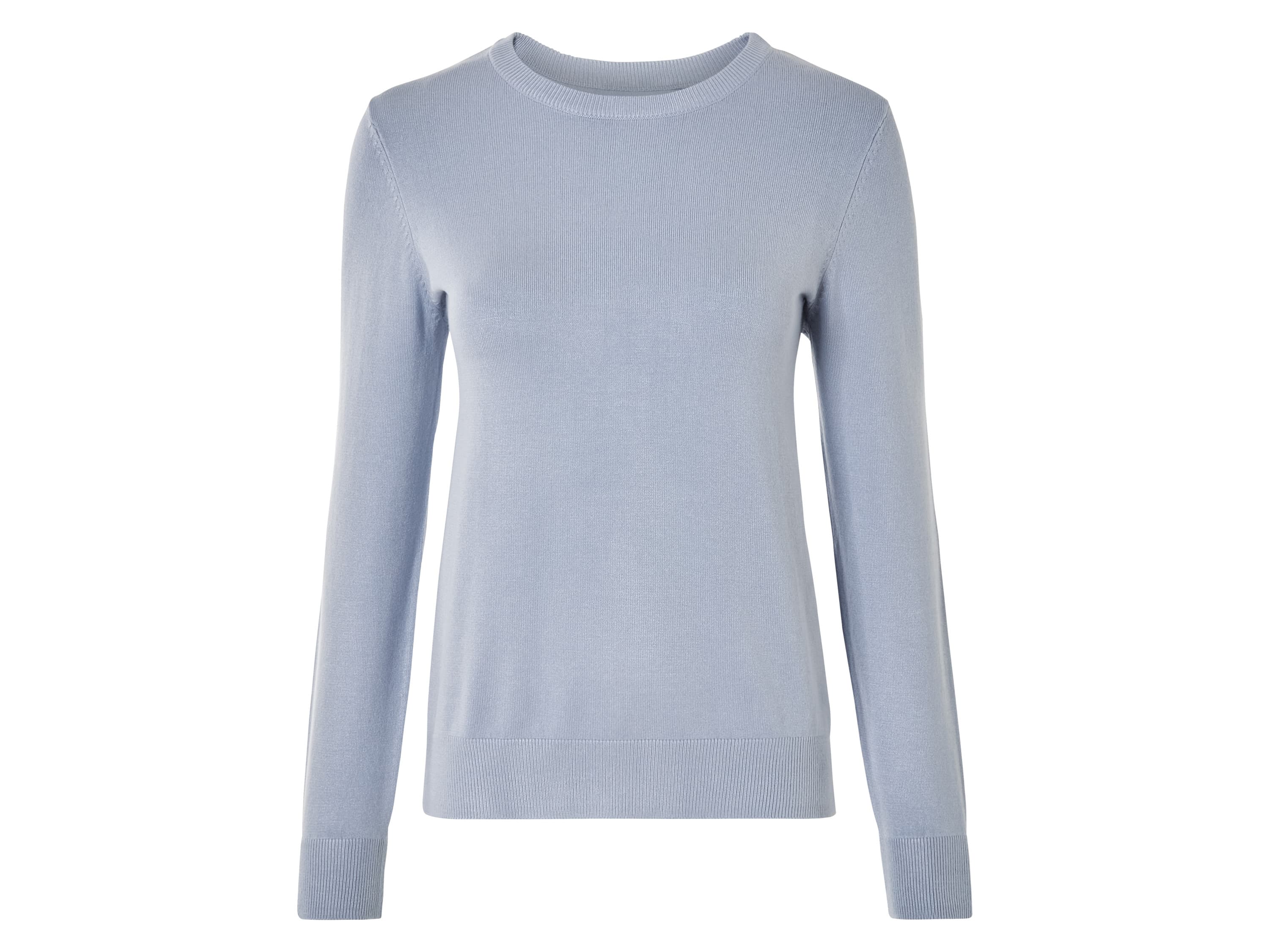 esmara® Dámsky pulóver z jemnej pleteniny (XL (48/50), modrá) 1