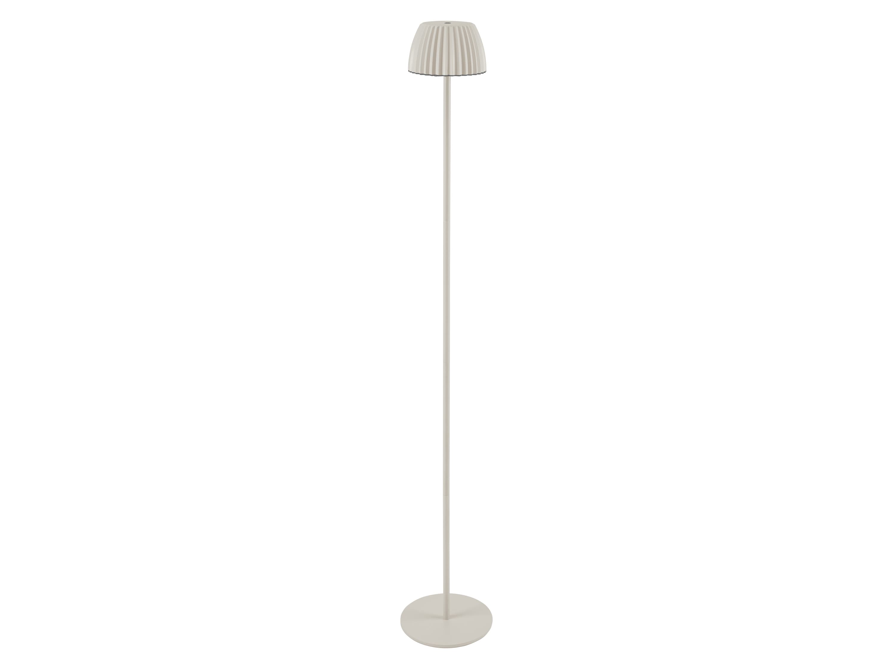 LIVARNO® Aku LED stojaca lampa, 130 cm (béžová)