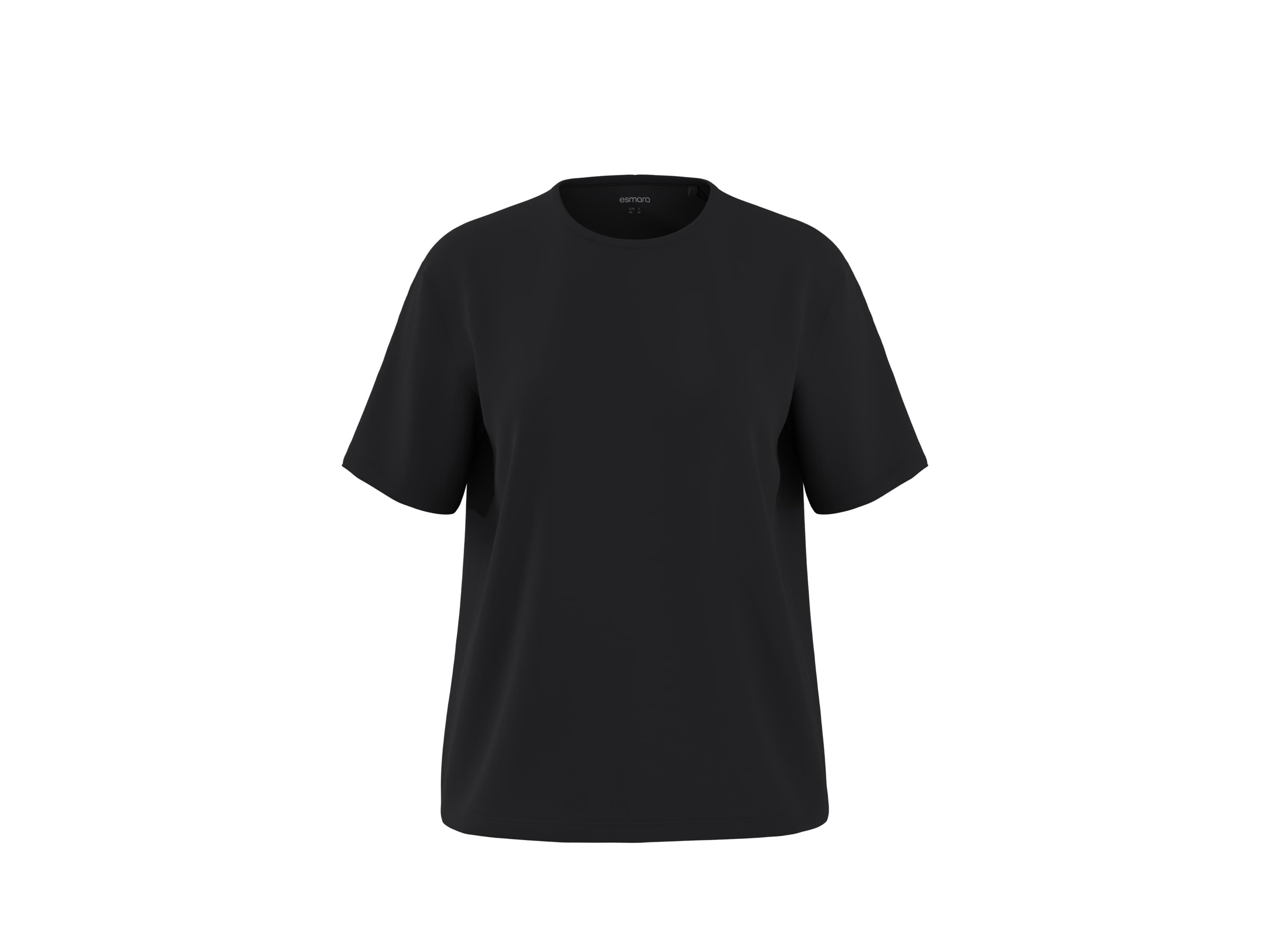 ESMARA® Dámske tričko (čierna, M (40/42)) 1