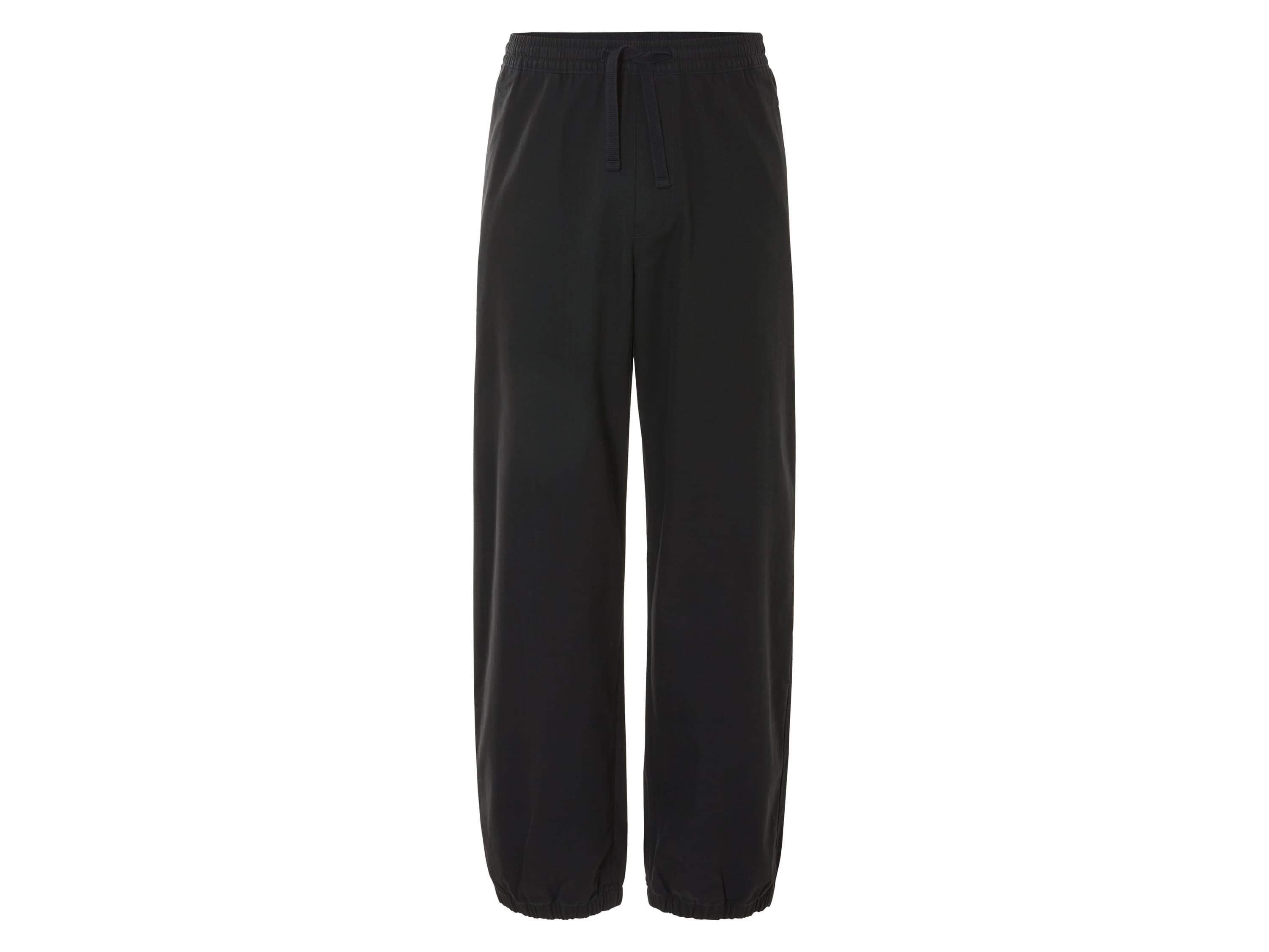 LIVERGY® Pánske nohavice (M (48/50), čierna)