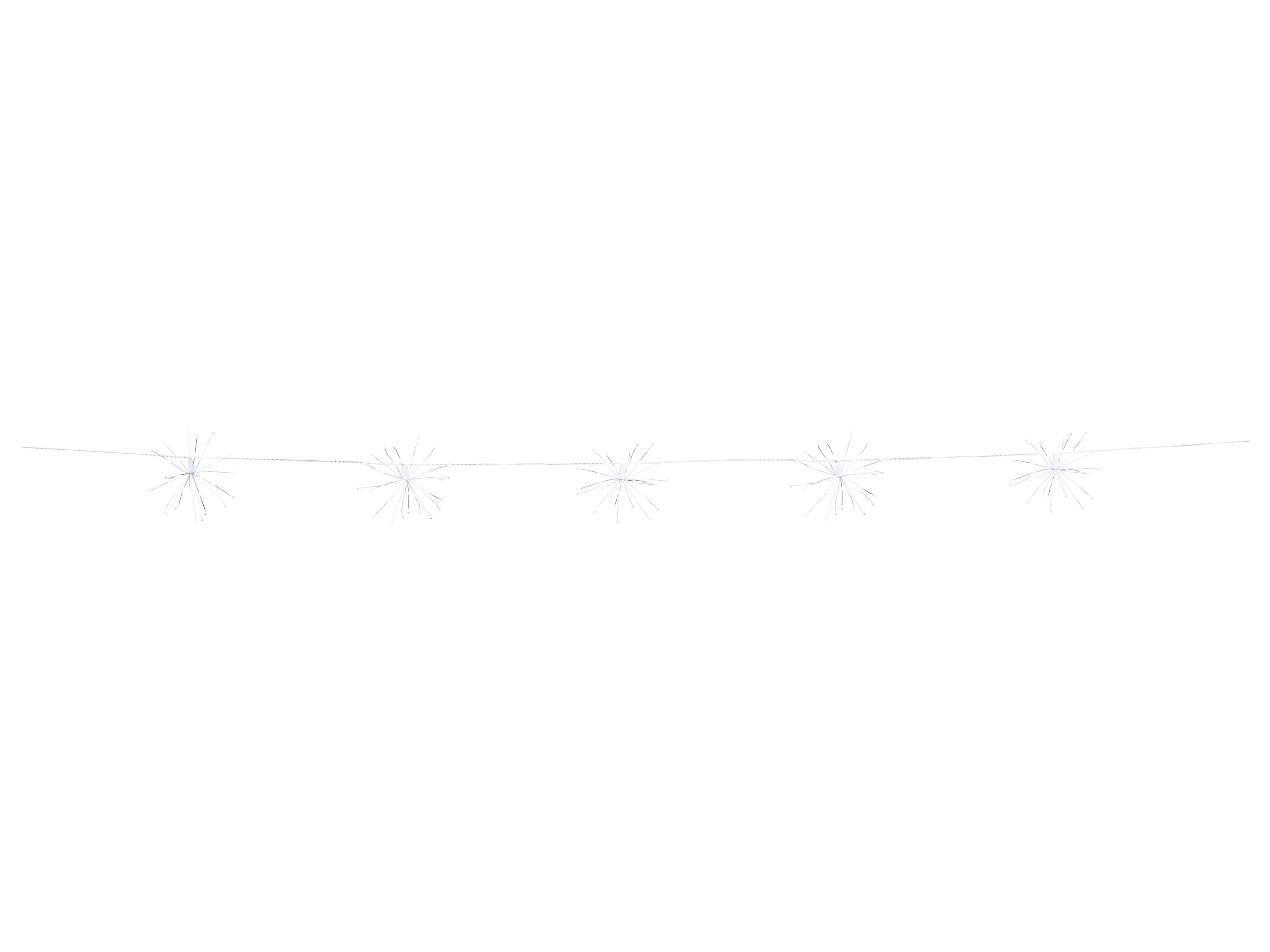 LIVARNO home Svetelná LED reťaz, 200 LED (5x púpava, studená biela) 1