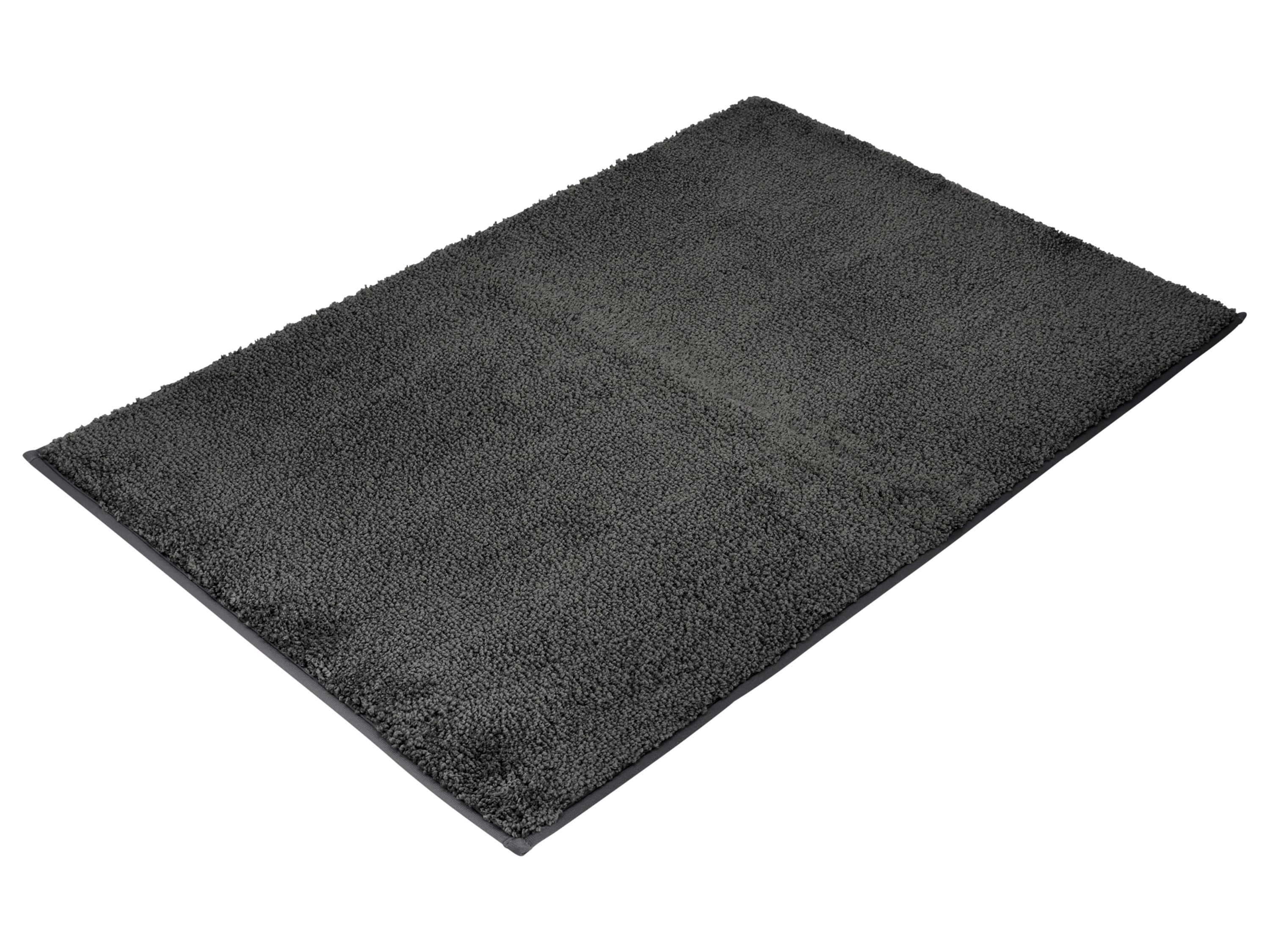 LIVARNO® Koberček do kúpeľne, 60 x 90 cm (sivá)