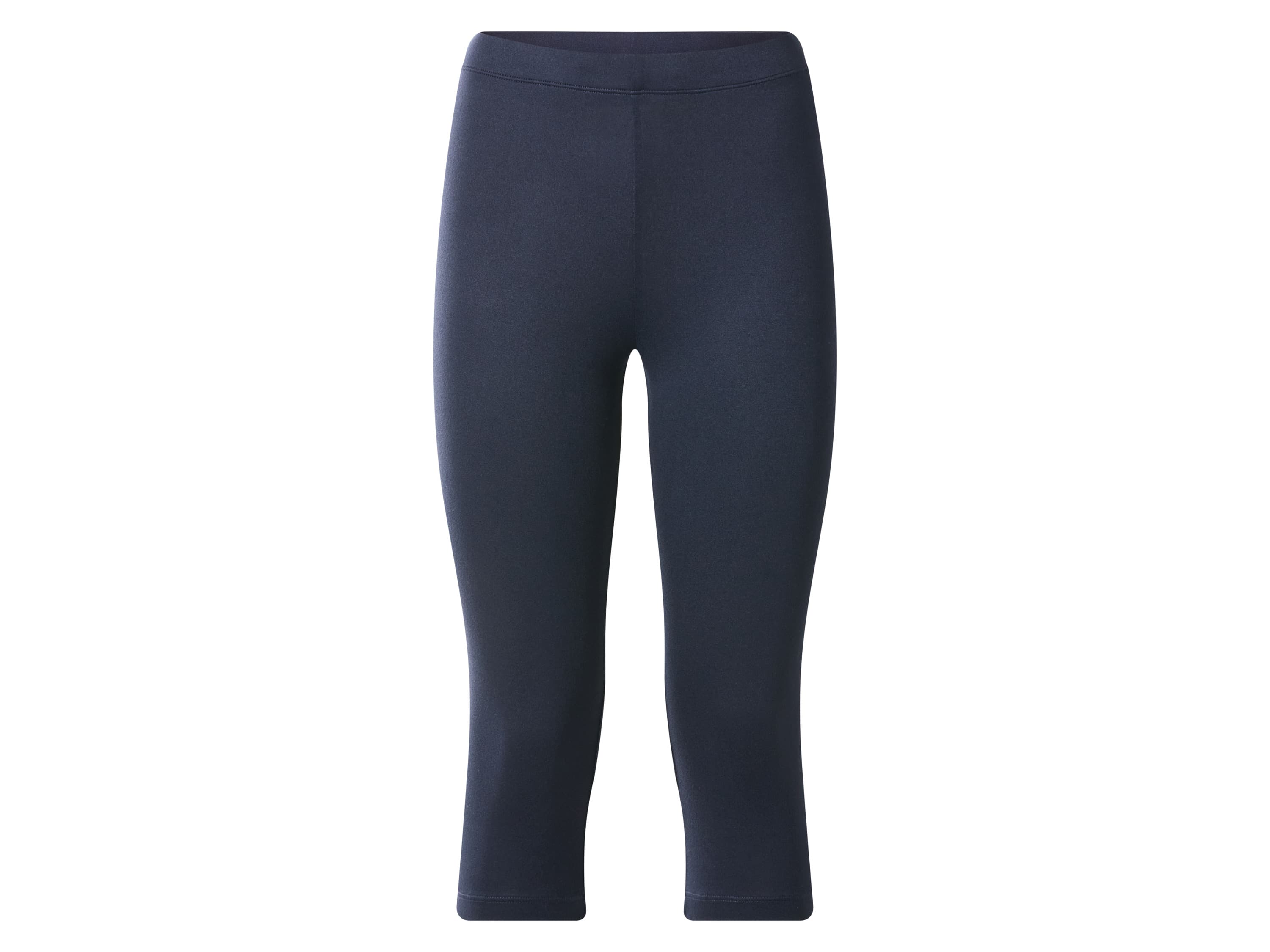 ESMARA® Dámske capri legíny, 2 kusy (čierna/navy modrá, M (40/42))