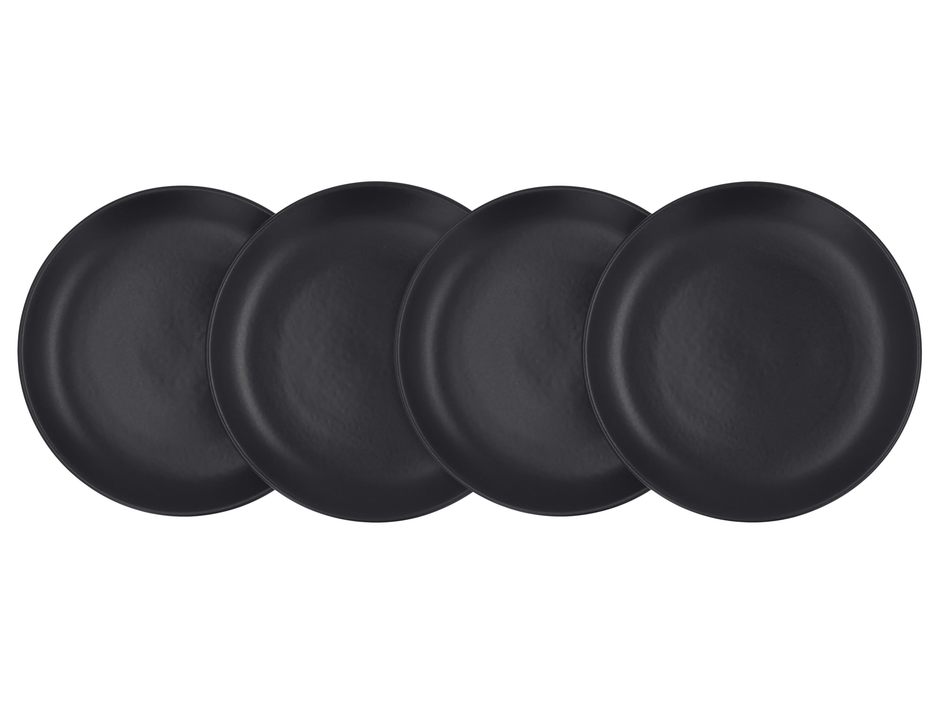 SILVERCREST® Taniere/Misky, 4 kusy (tanier, čierna) 1