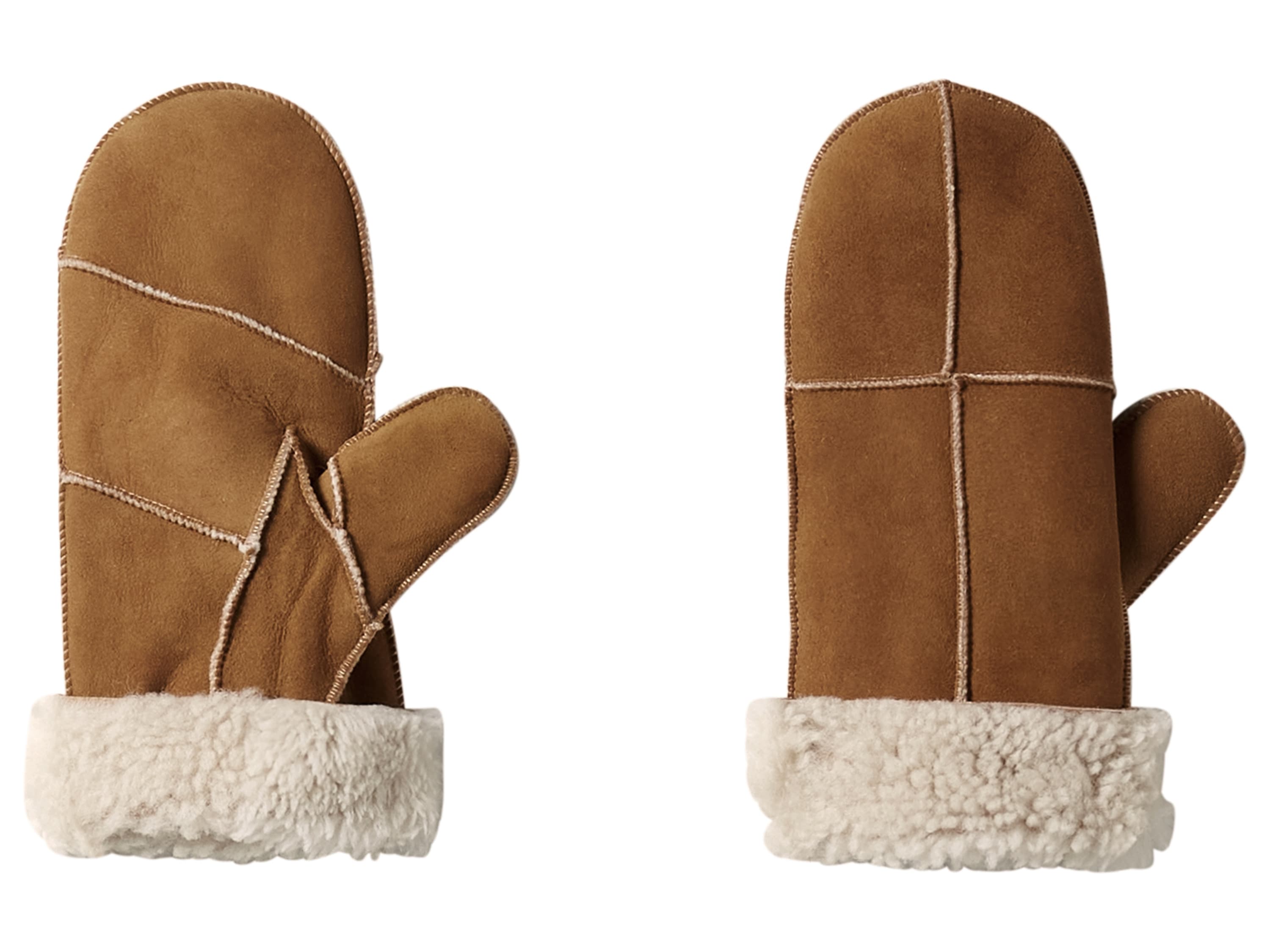 esmara® Dámske/Pánske rukavice z jahňacej kože Premium (hnedá, 7) 1