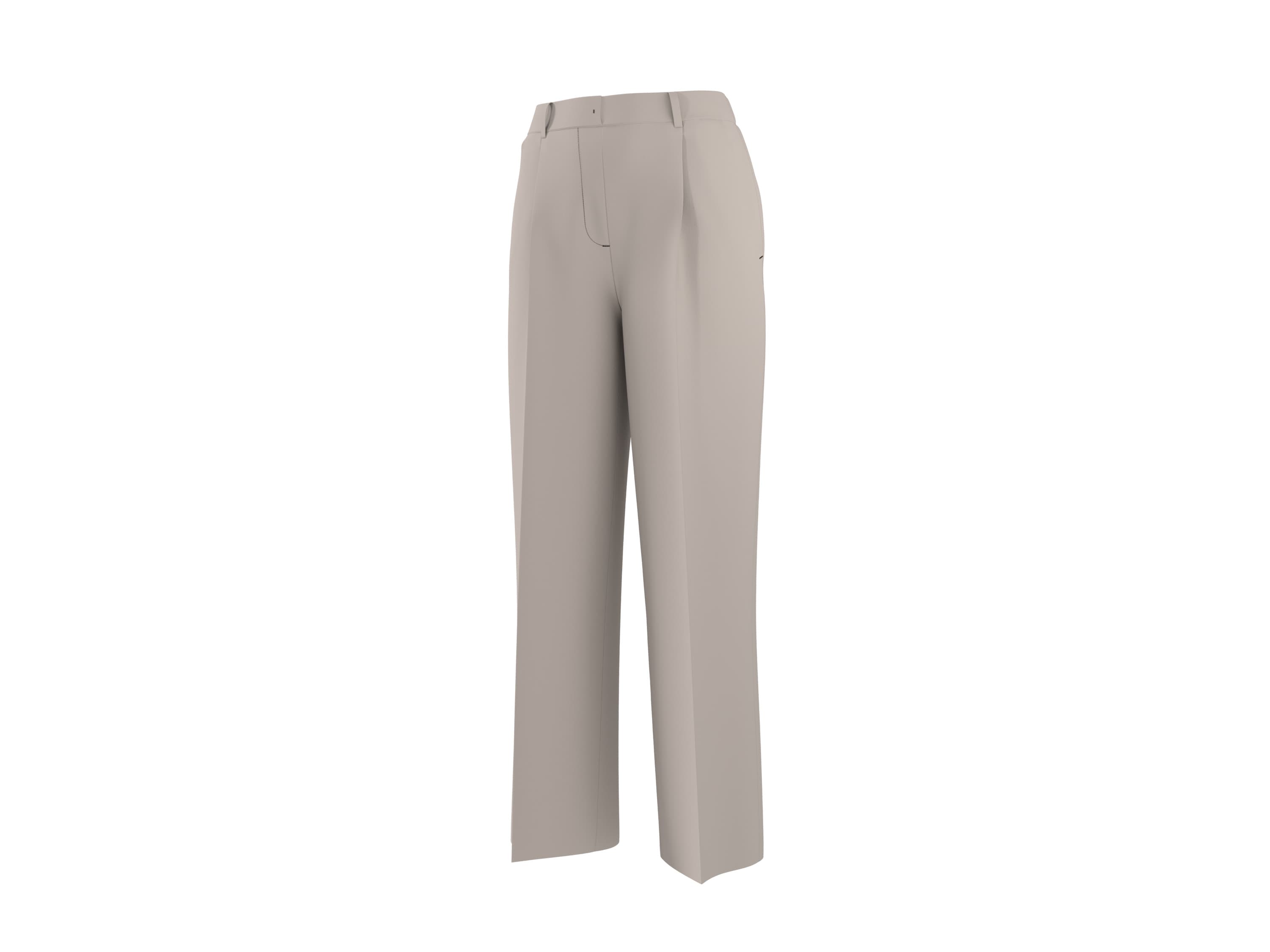 esmara® Dámske nohavice „Wide-Leg“ (sivá, S)