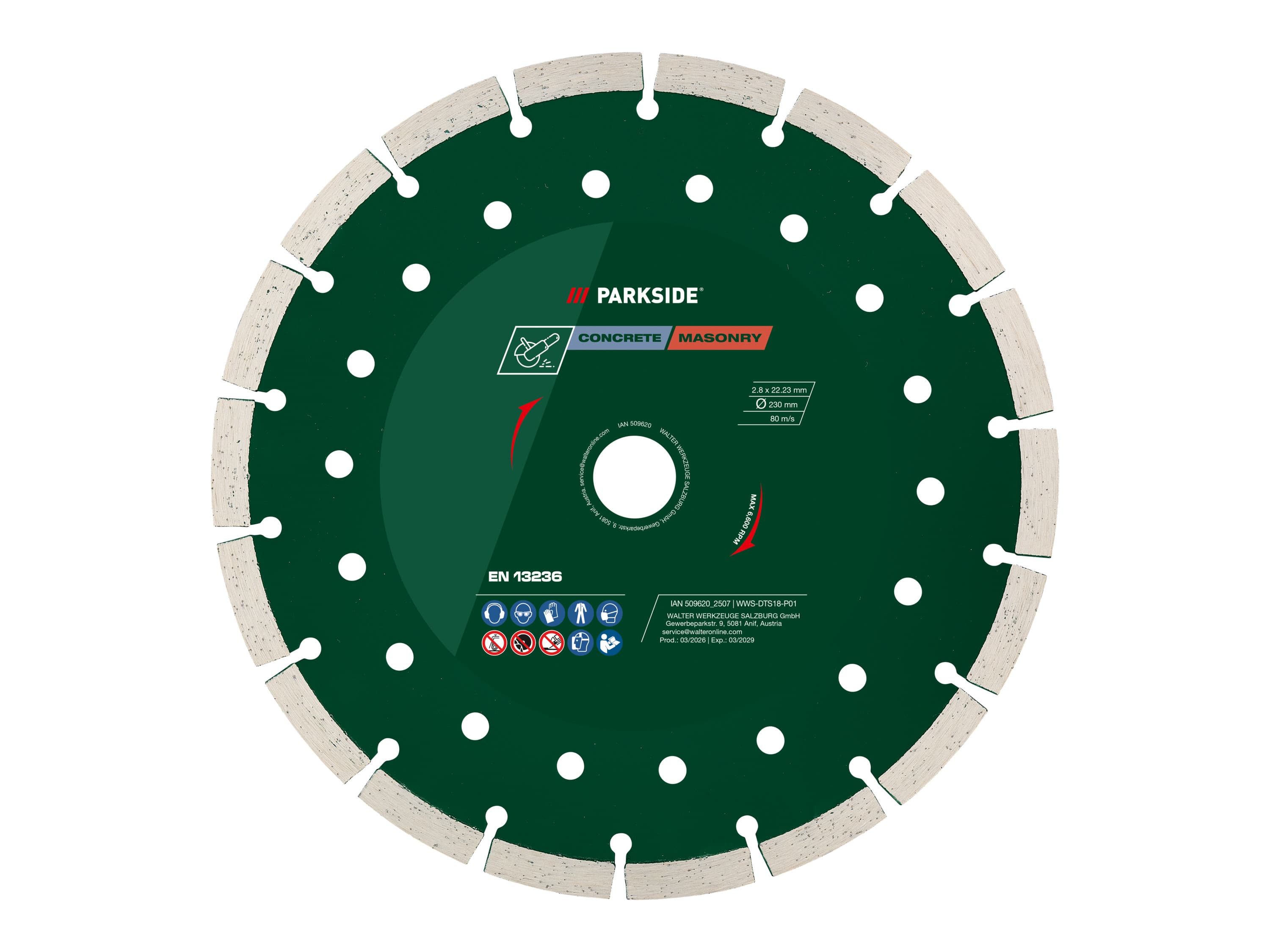 PARKSIDE® Súprava rezných kotúčov/Diamantový rezný kotúč (diamantový rezný kotúč) 1