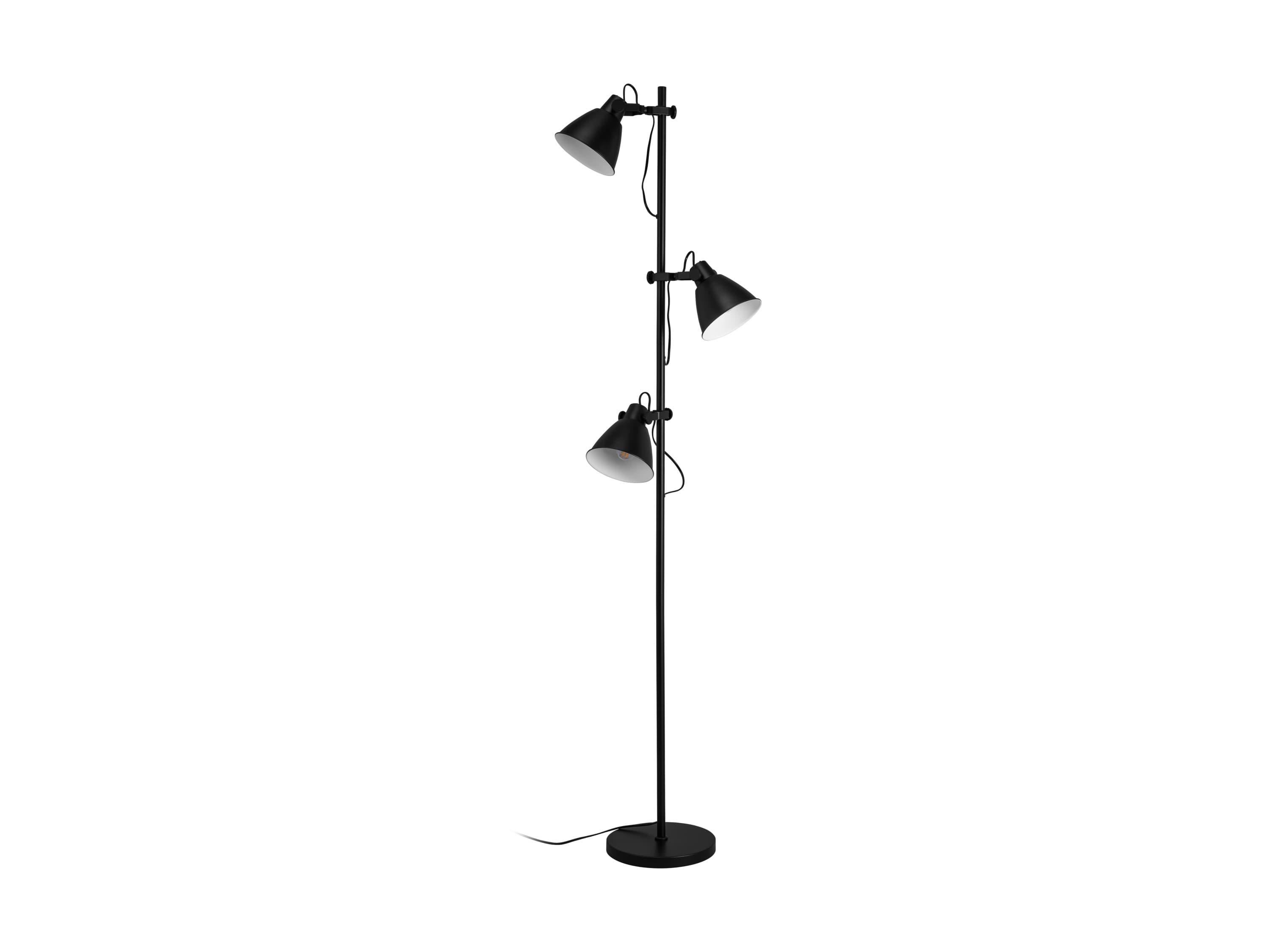 LIVARNO® Stojacia LED lampa (čierna)