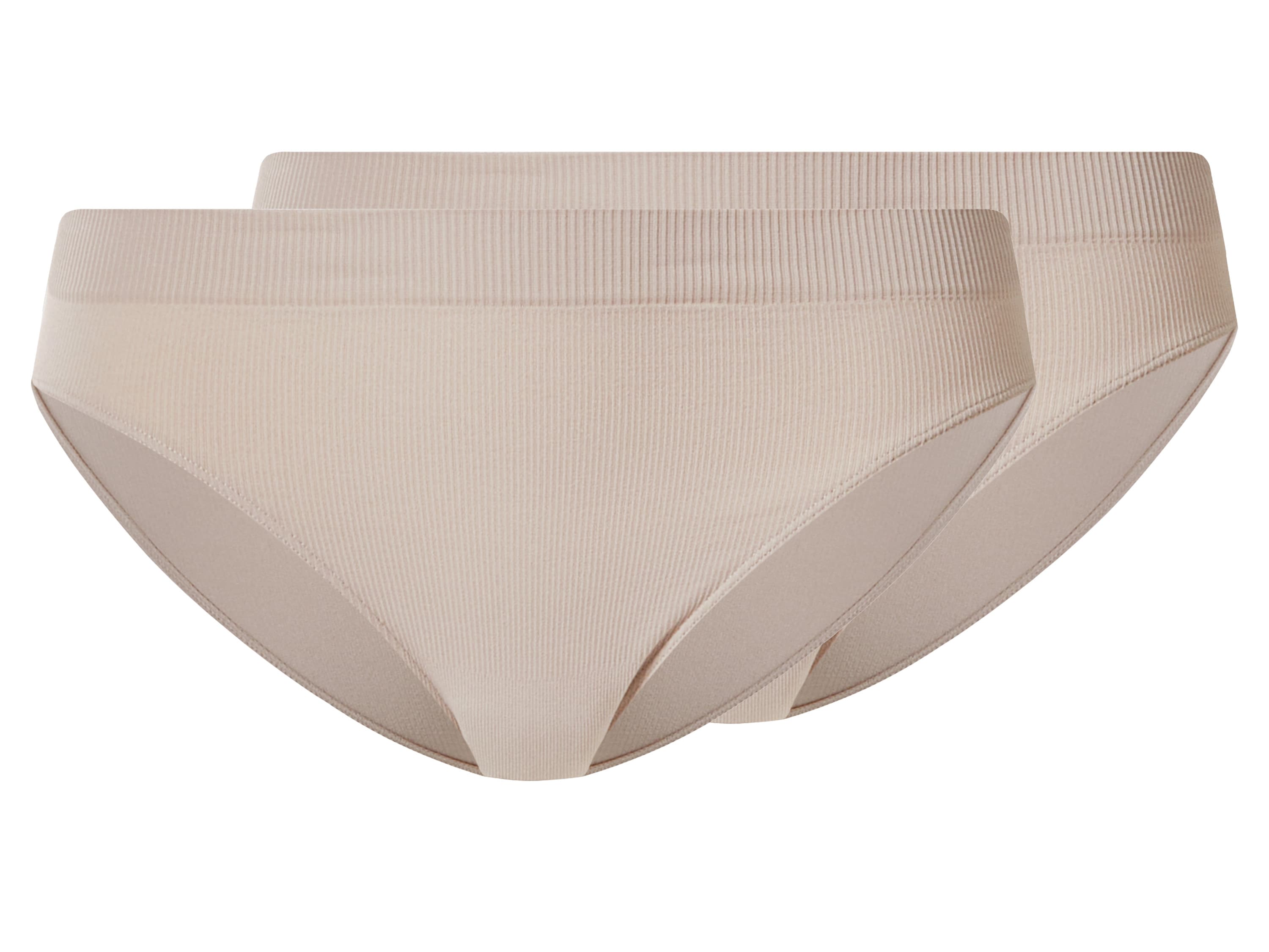 esmara® Dámske rebrované nohavičky, 2 kusy (sivá, M (40/42)) 1