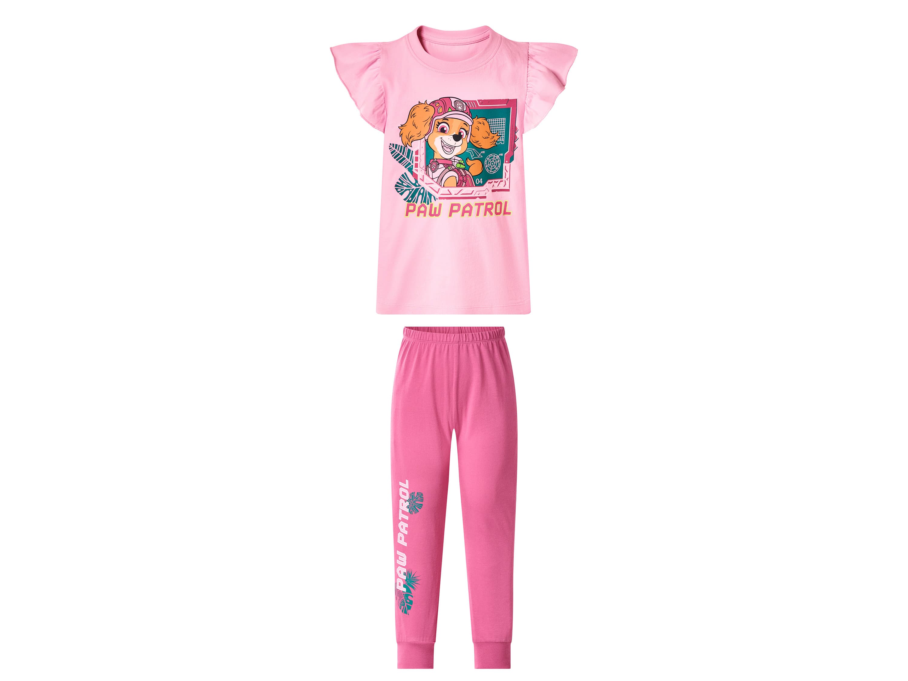LUPILU® Detské pyžamo Labková patrola (bledoružová/ružová, 110/116) 1