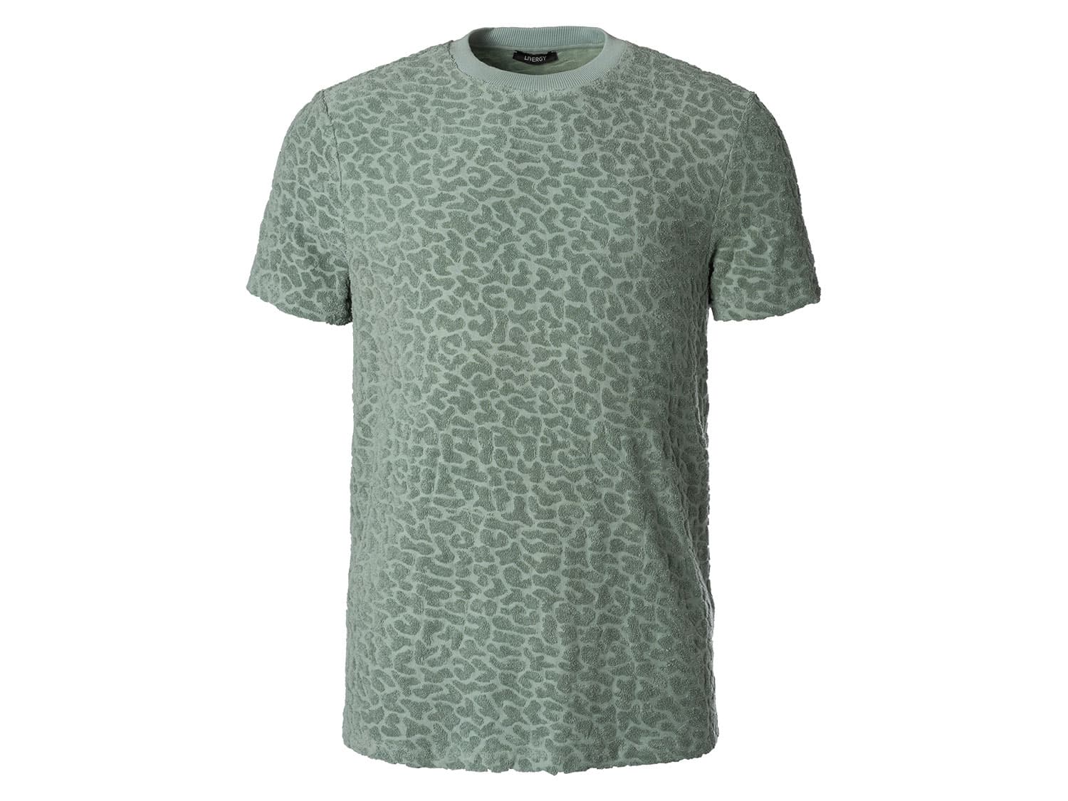 LIVERGY® Pánske froté tričko, zelené (M (48/50))