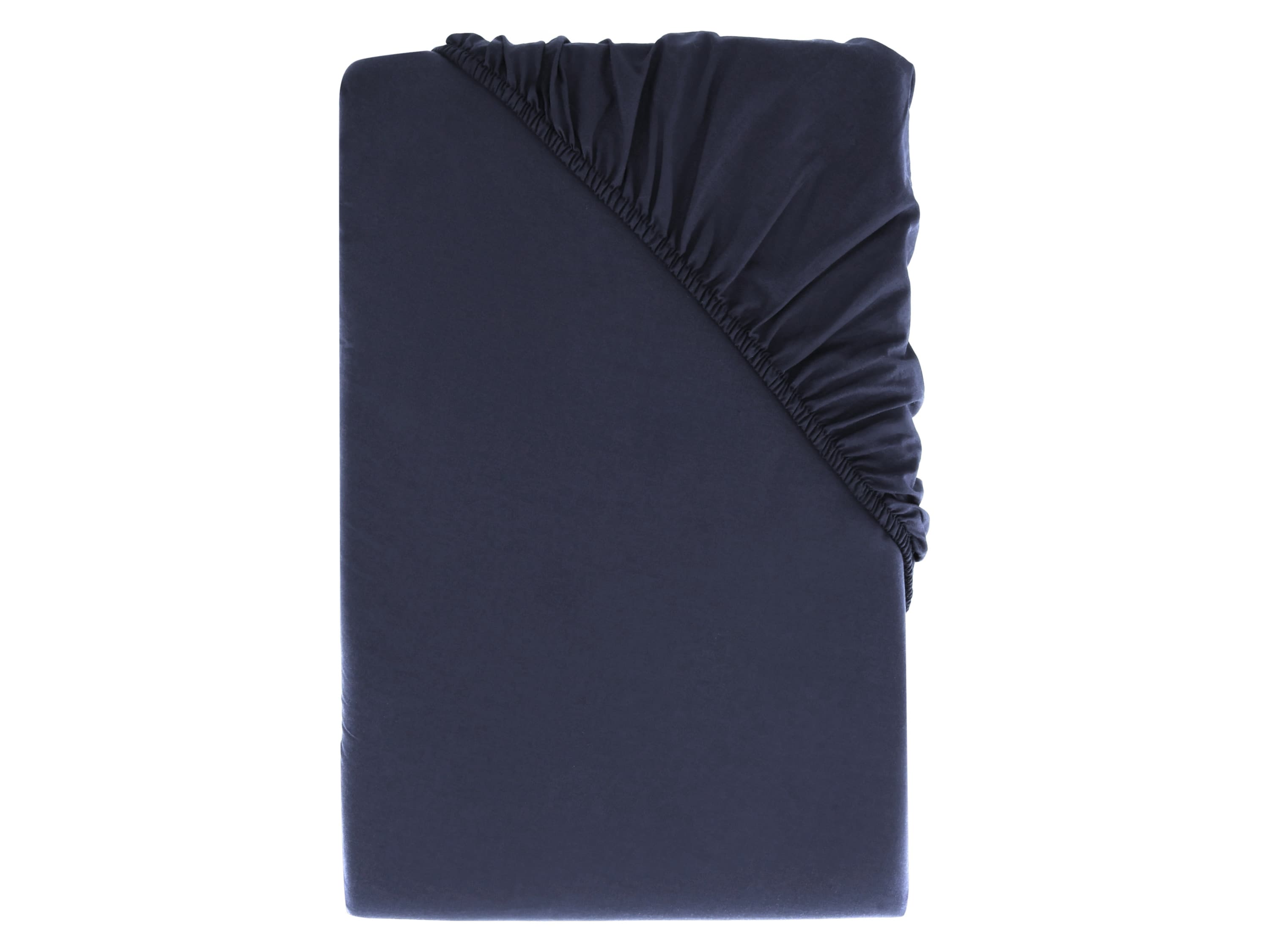 LIVARNO home Perkálová napínacia plachta, 90 – 100 x 200 cm (navy modrá) 1