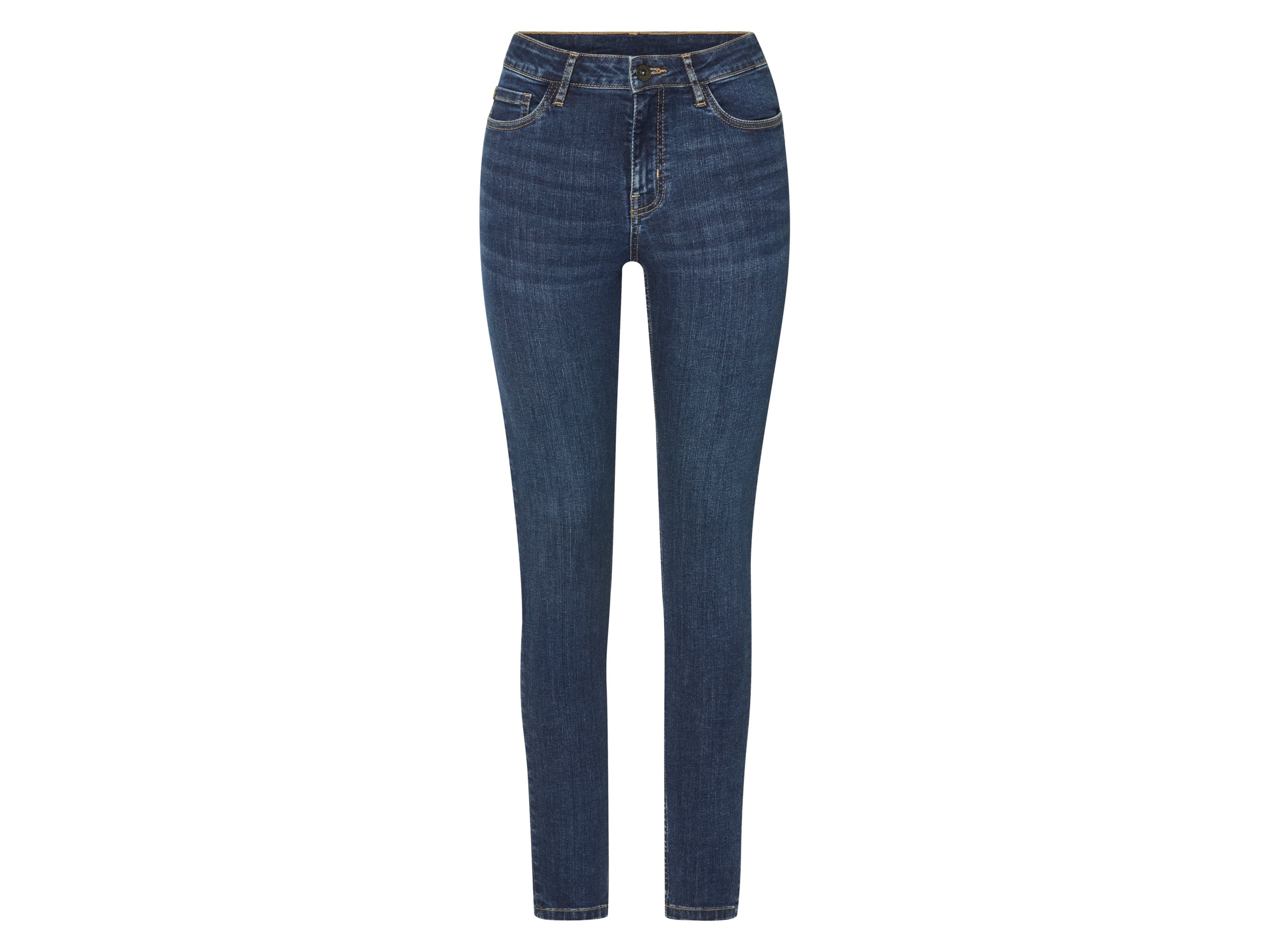 esmara® Dámske rifle push-up Super Skinny Fit (modrá, 40) 1