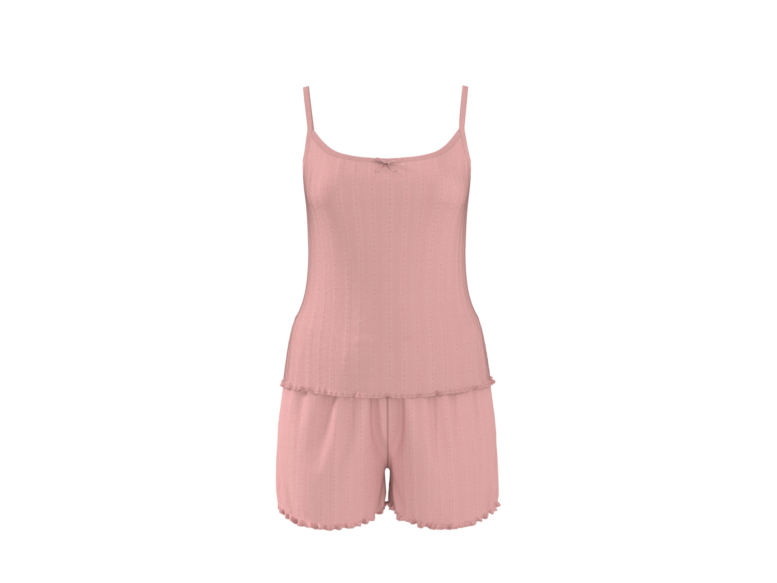 ESMARA® Dámske krátke pyžamo (ružová, S (36/38)) 1