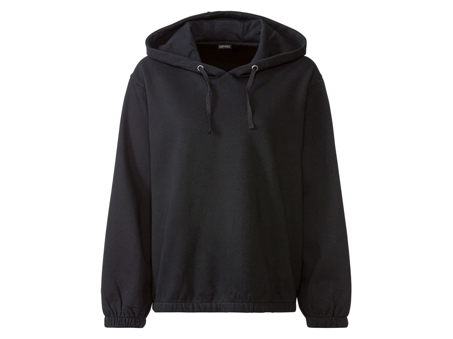 esmara® Dámska mikina XXL (čierna, 2XL (52/54))