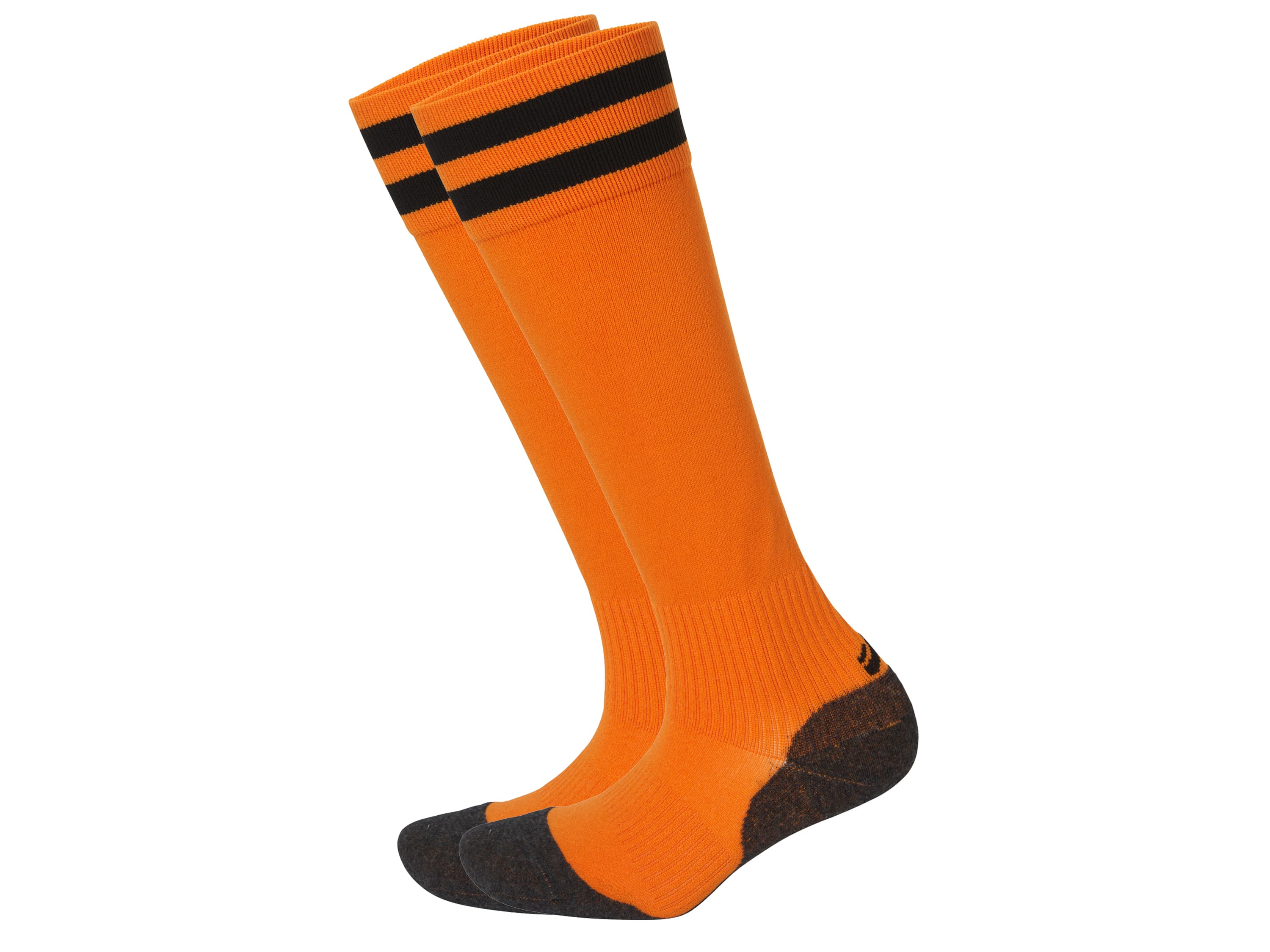 CRIVIT Dámske/pánske štulpne na futbal Premium (oranžová, 43/46) 1