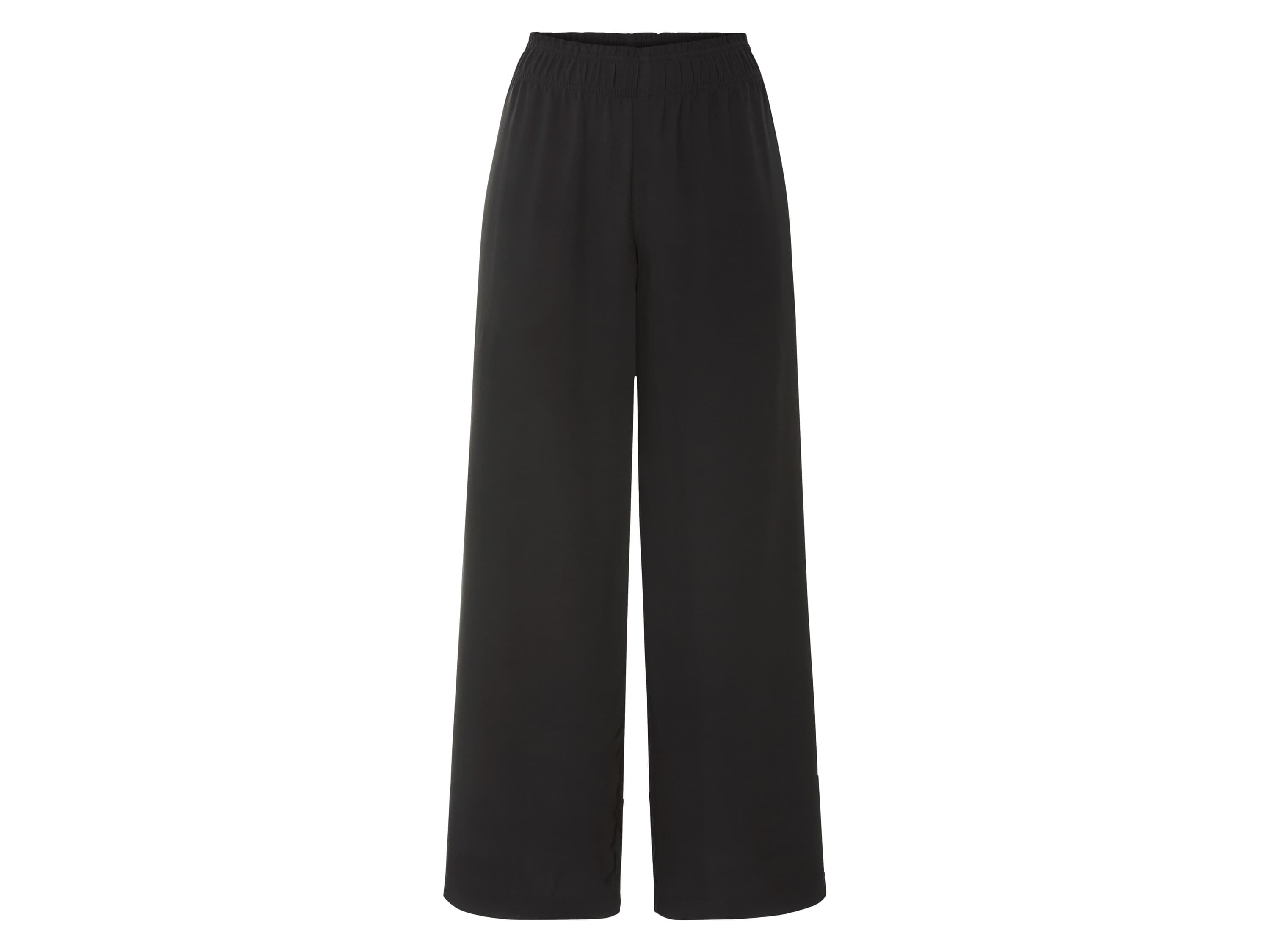 ESMARA® Dámske nohavice Wide Leg (čierna, XS (32/34)) 1