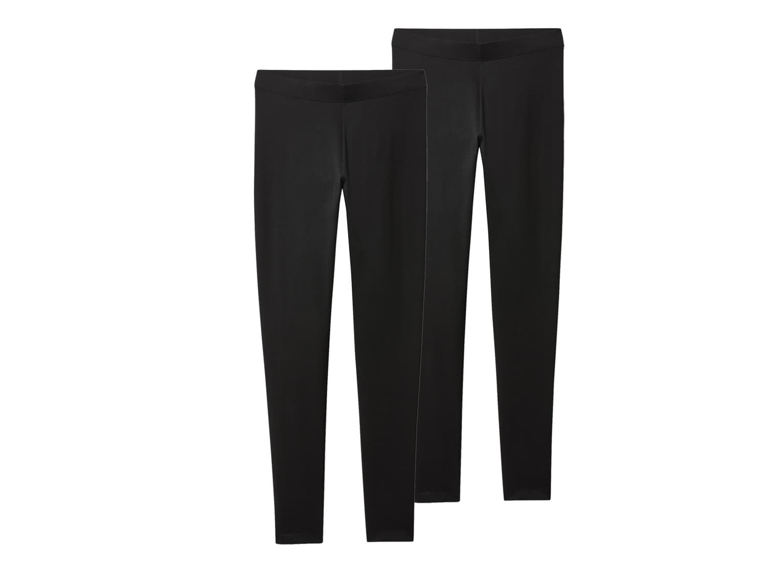 esmara® Dámske legíny, 2 kusy (čierna, S (36/38))