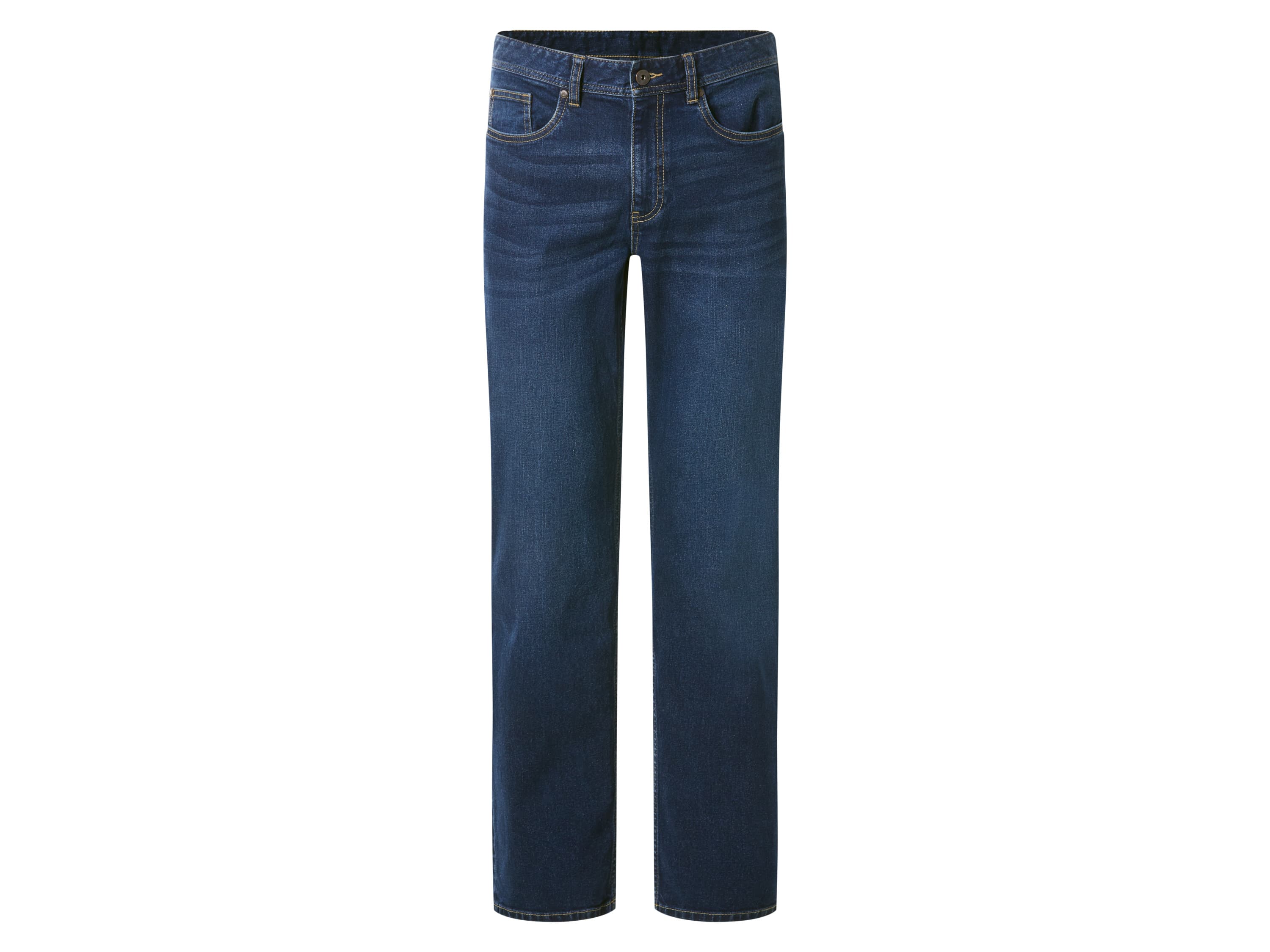 esmara Men Pánske rifle Straight Fit (tmavomodrá, 54 (38/32))