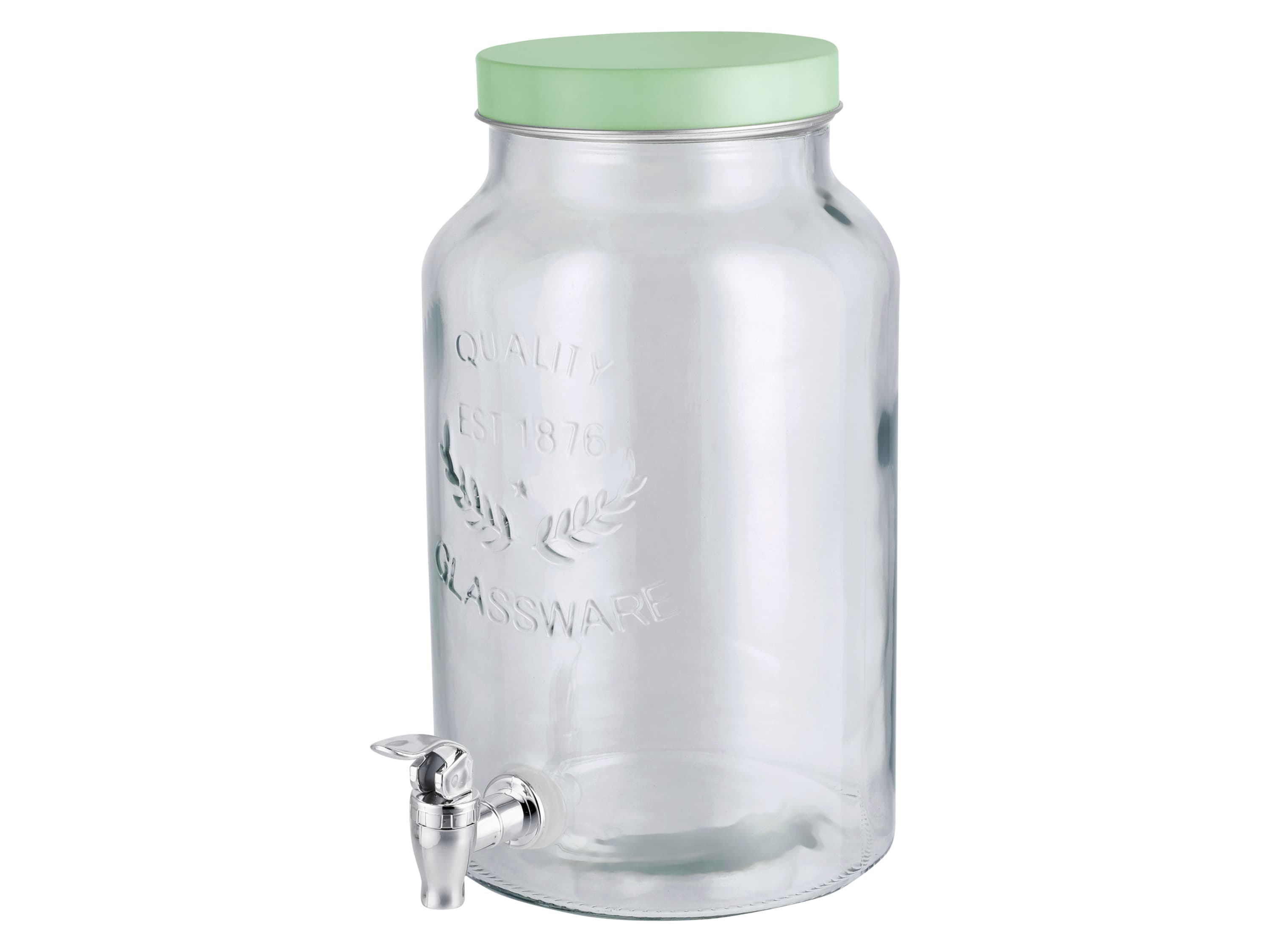 SILVERCREST® Sklenený zásobník na nápoje (zelená)