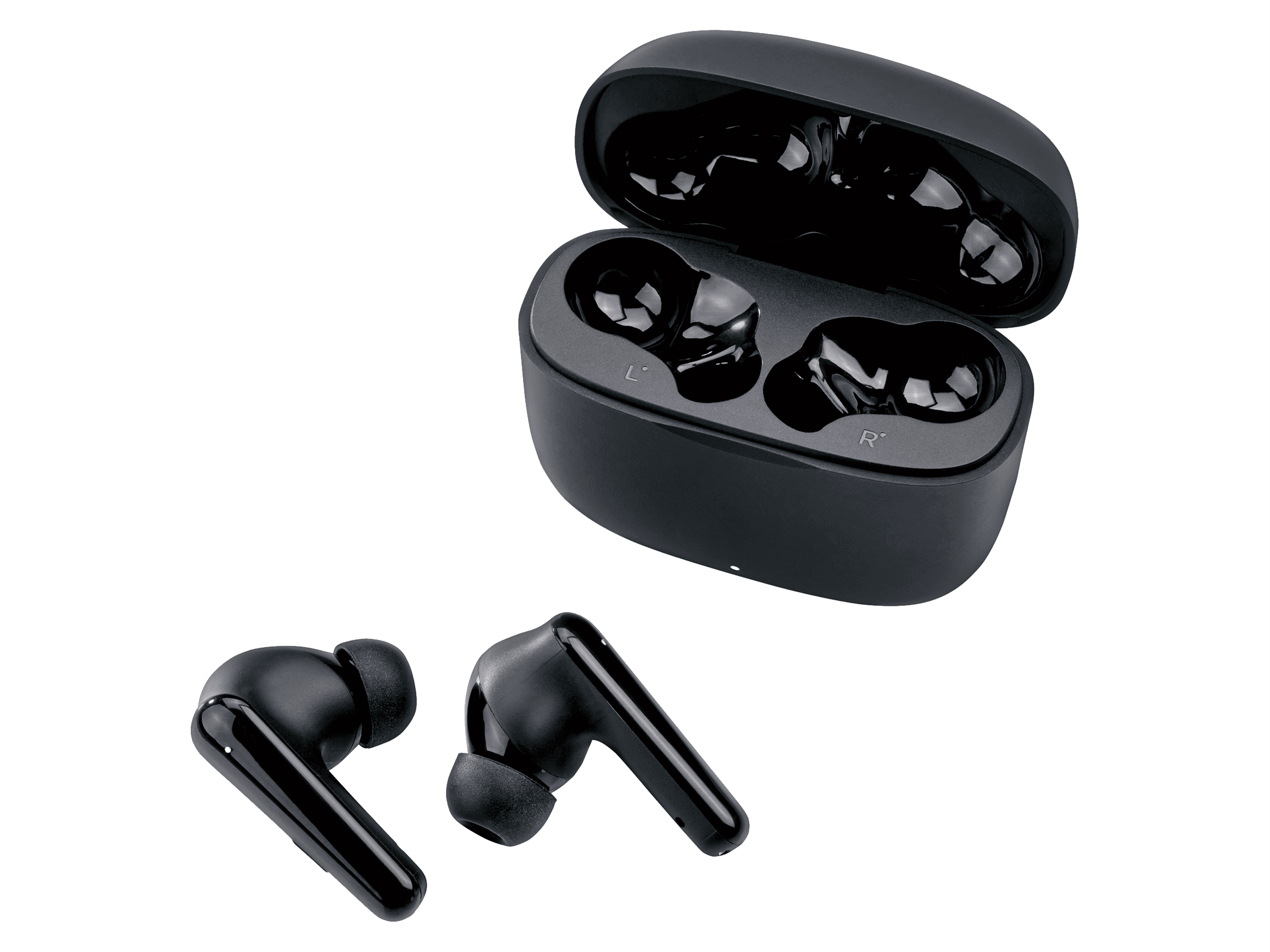 TRONIC® Bezdrôtové Bluetooth® slúchadlá do uší (čierna) 1