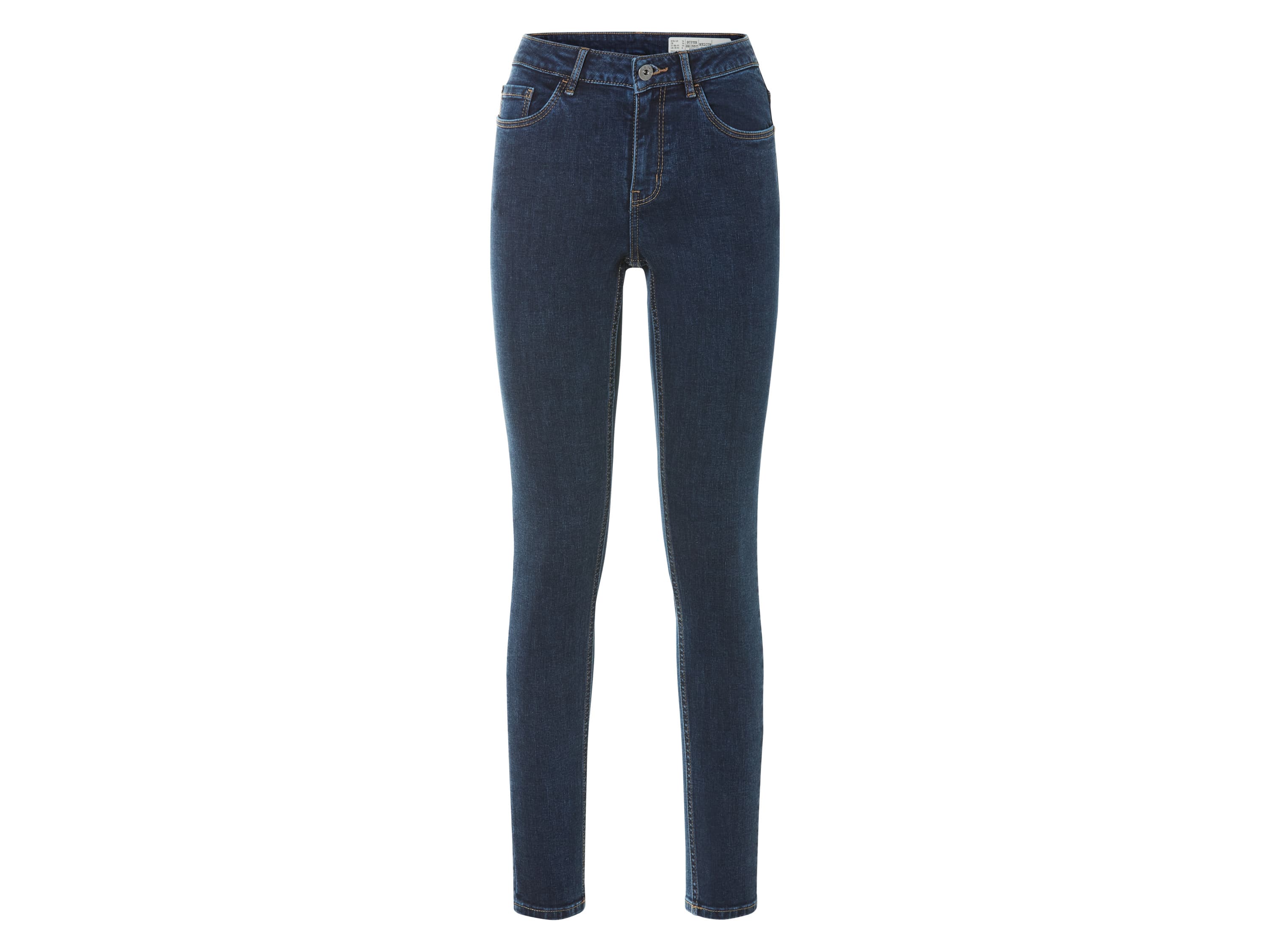ESMARA® Dámske rifle „Super Skinny Fit“ (tmavomodrá, 36 (dlhá dĺžka))