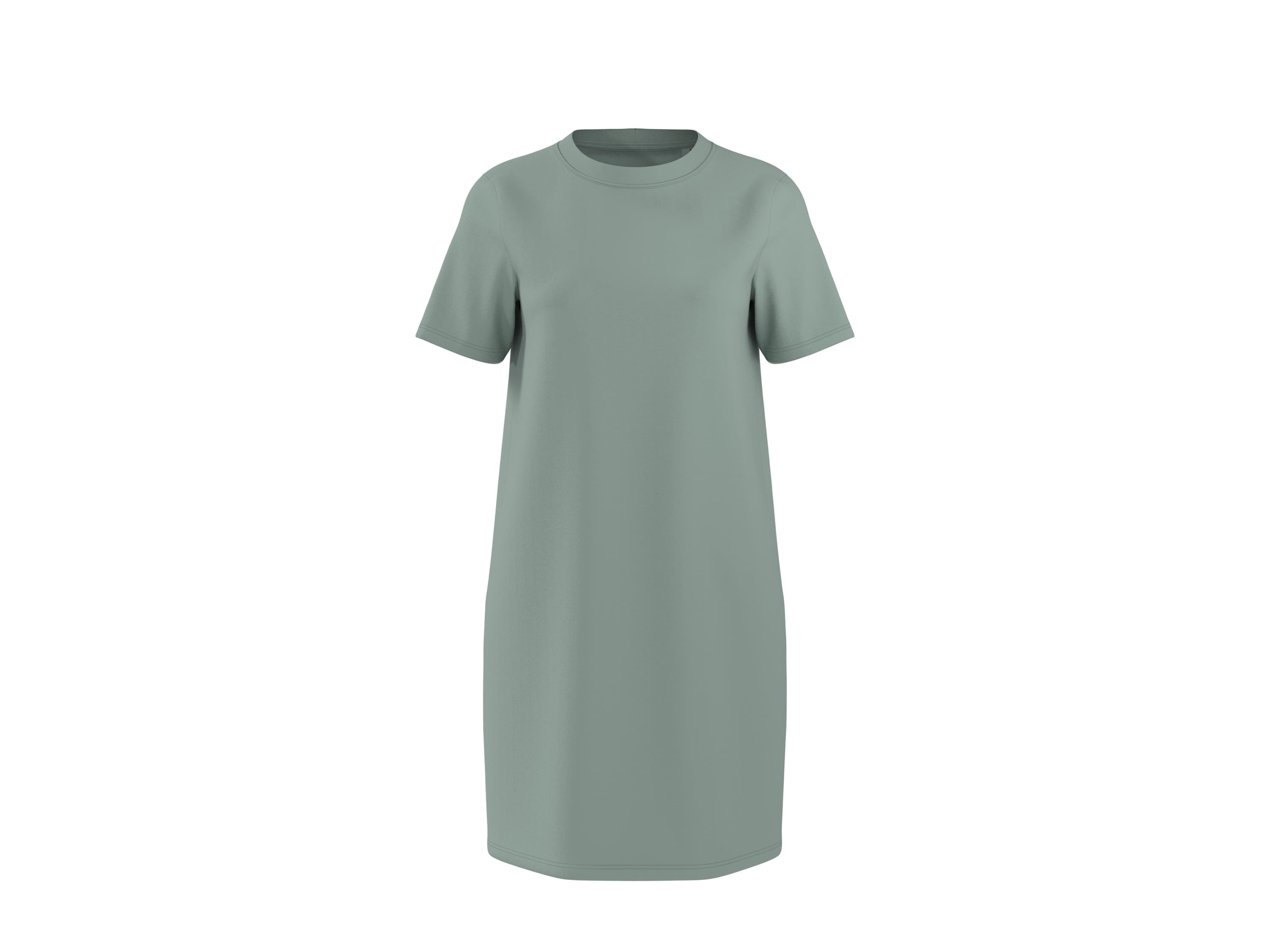 esmara® Dámske tričkové šaty (zelená, XS (32/34))
